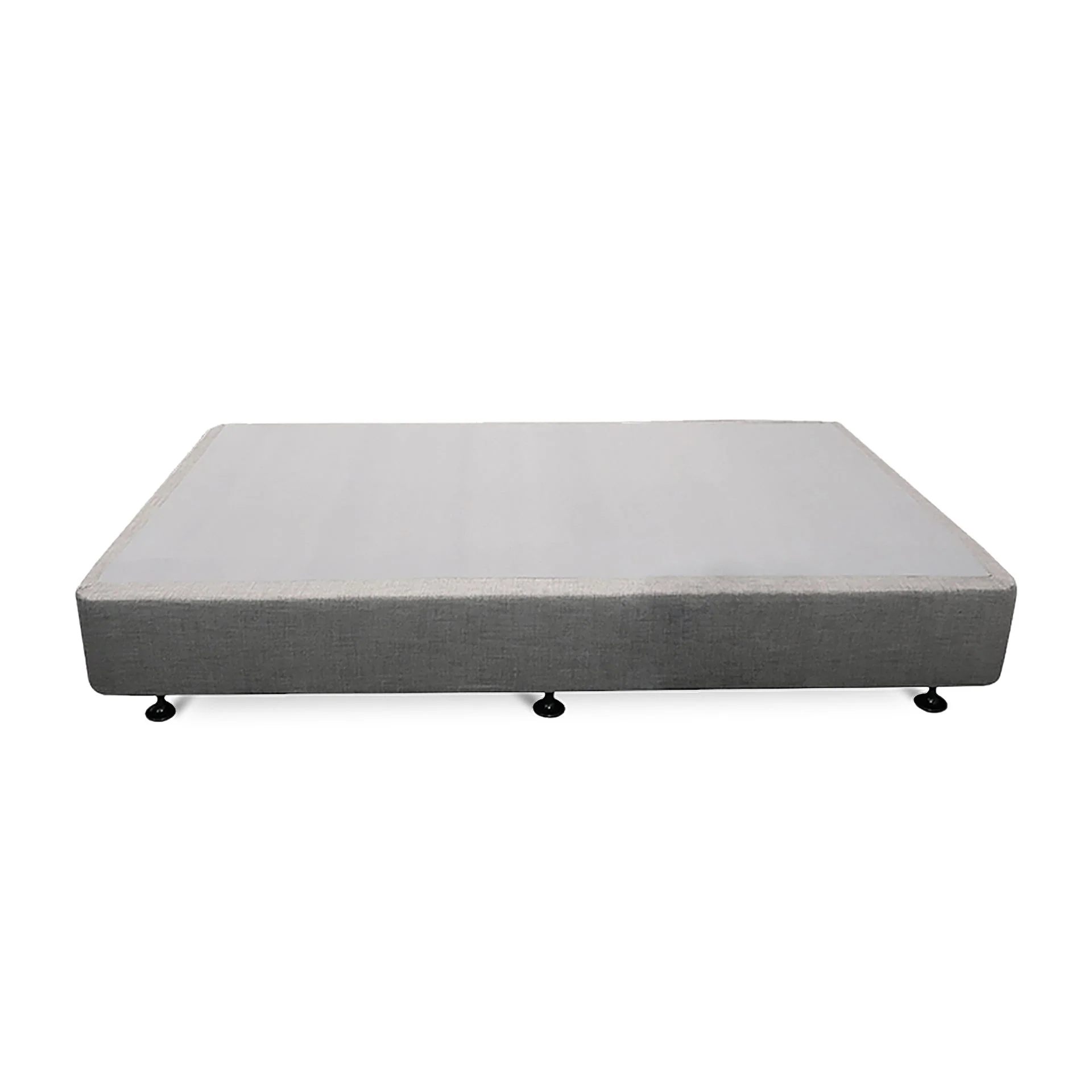 Vinson Fabric King Single Bed Base - Grey - Image 6