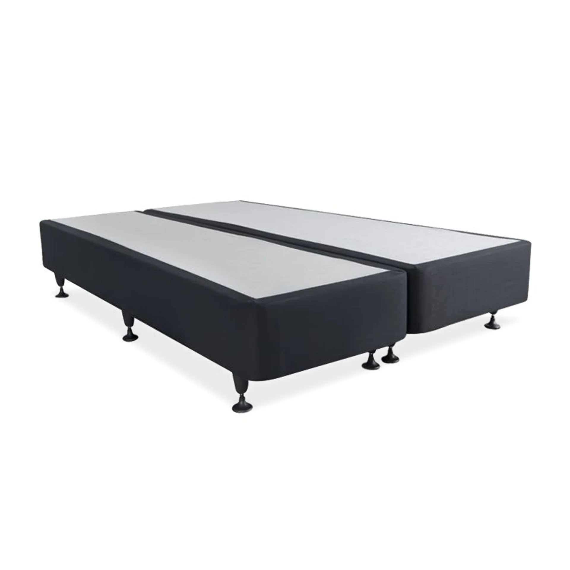 Vinson Fabric King Split Bed Base - Black - Image 5