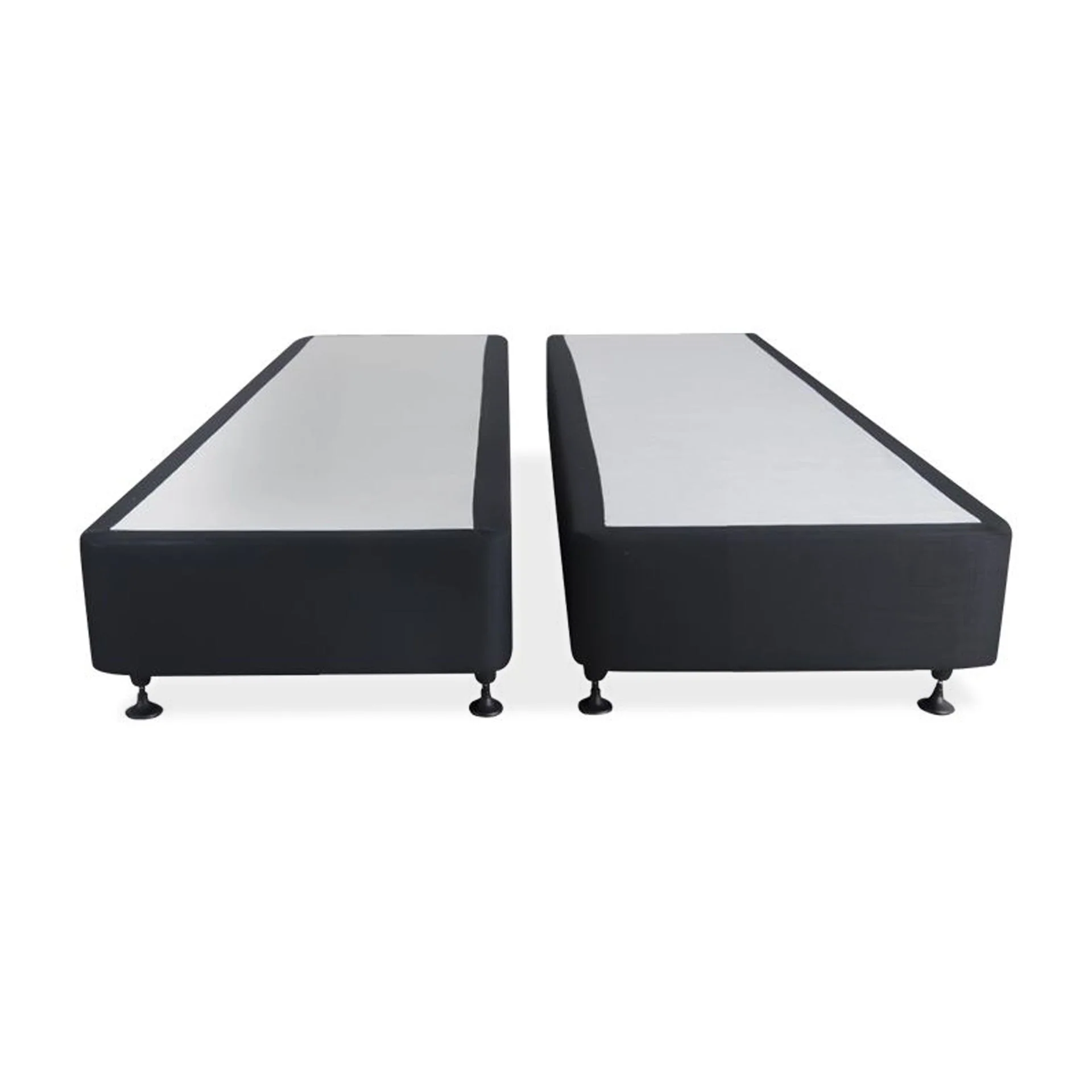 Vinson Fabric King Split Bed Base - Black - Image 7