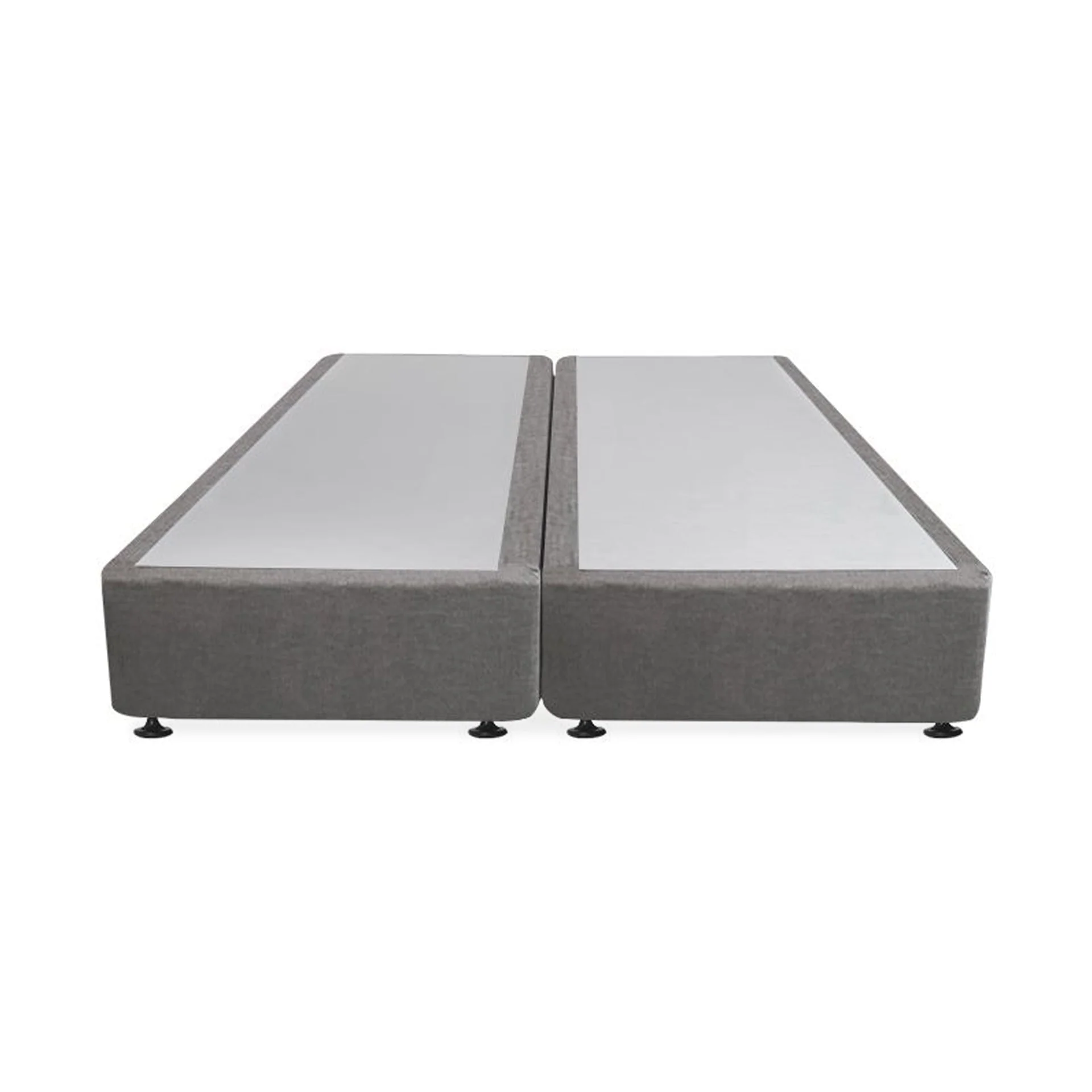 Vinson Fabric King Split Bed Base - Grey - Image 8