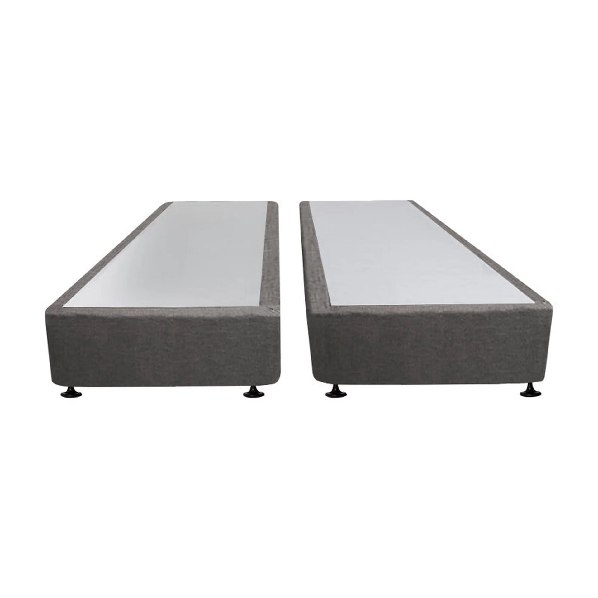 Vinson Fabric King Split Bed Base - Slate - Image 4