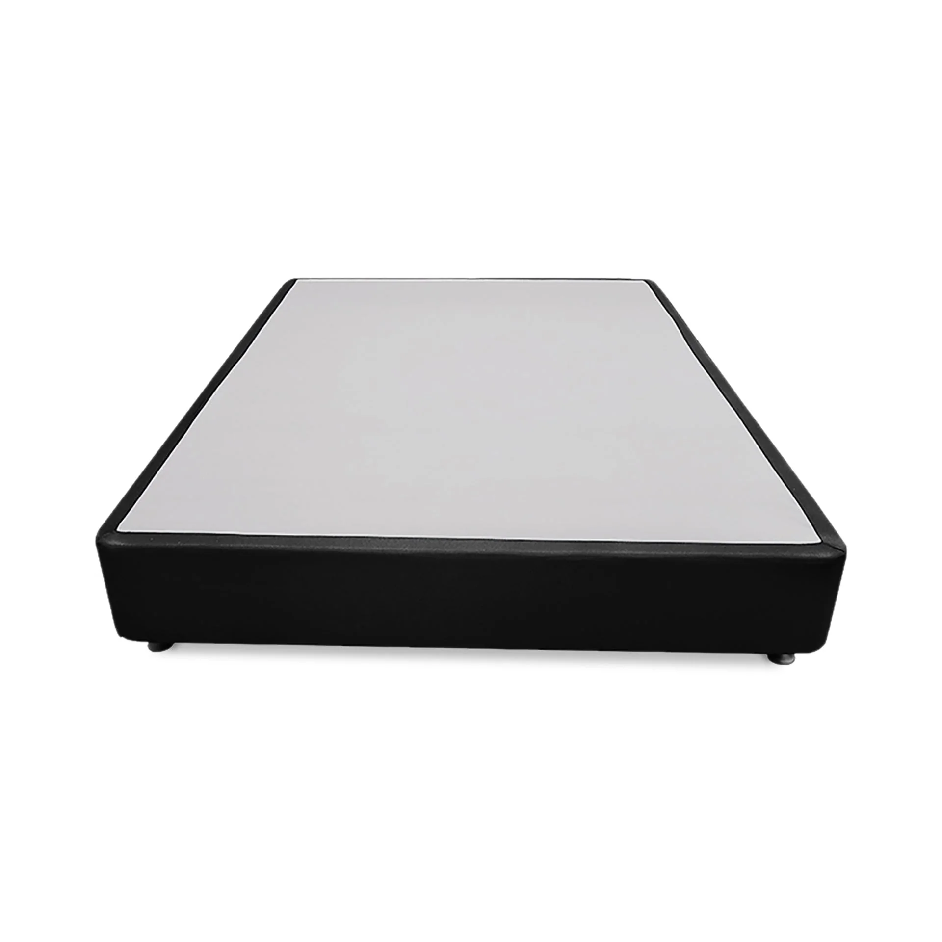 Vinson Fabric Queen Bed Base - Black - Image 10