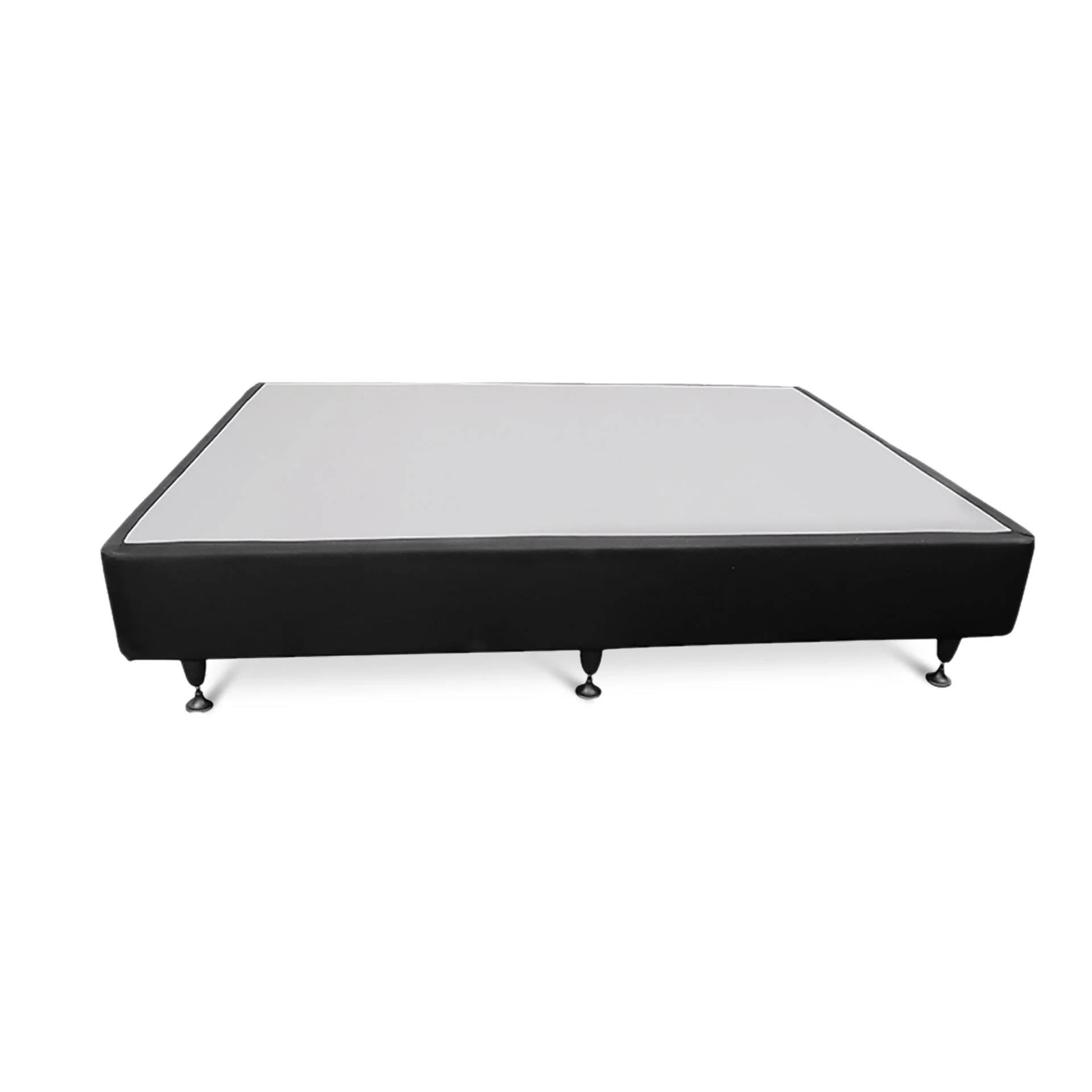 Vinson Fabric Queen Bed Base - Black - Image 8