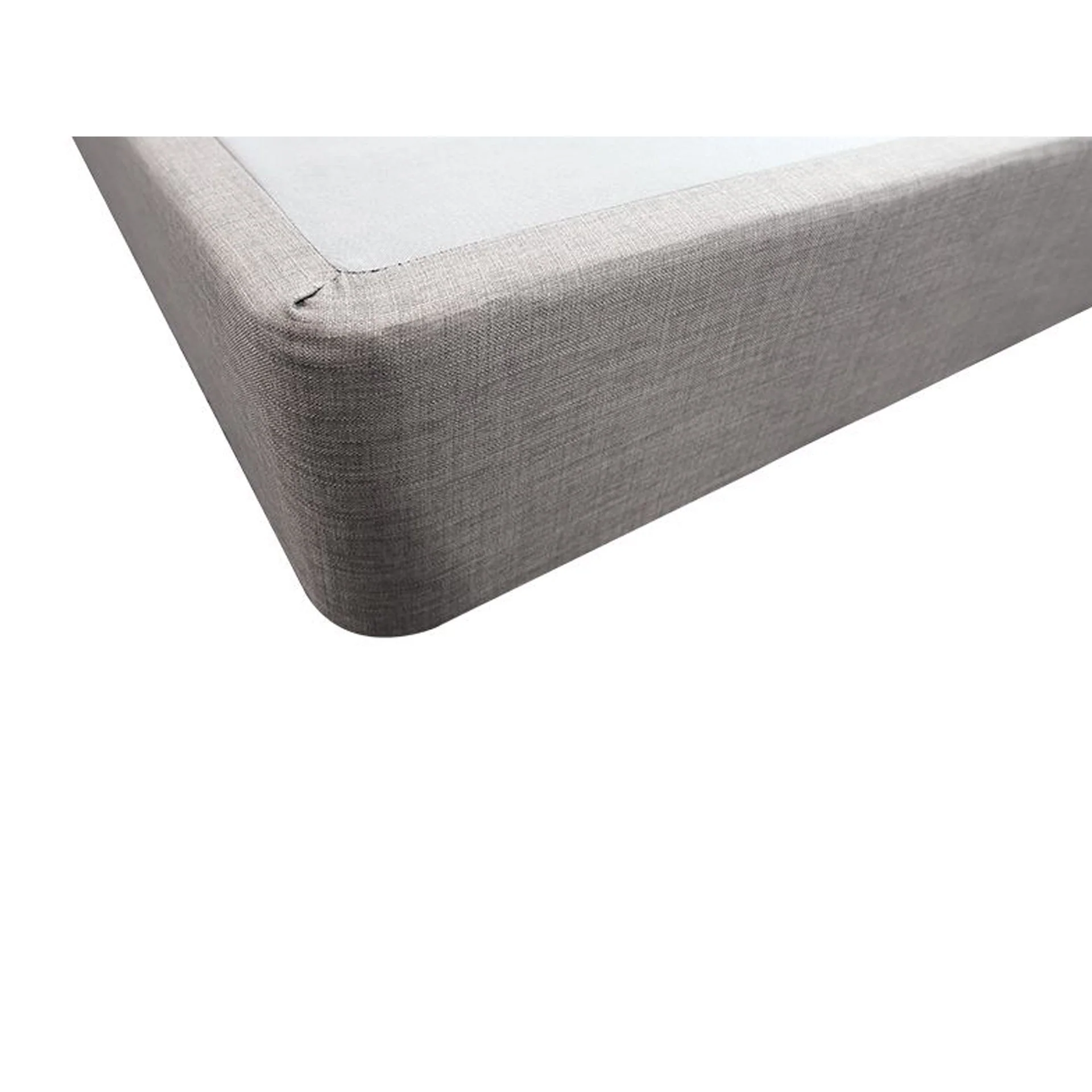Vinson Fabric Queen Bed Base - Grey - Image 11