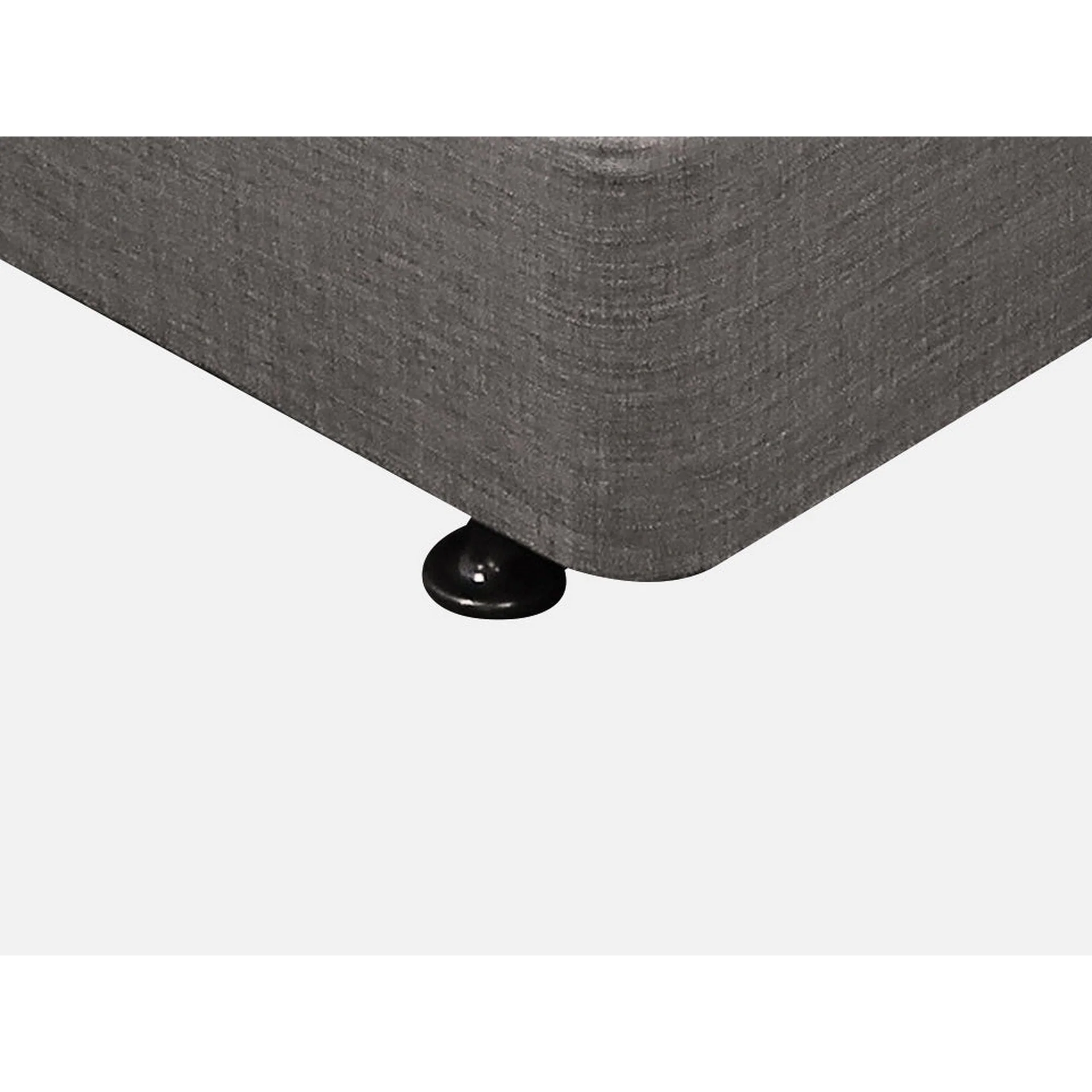 VINSON Fabric Queen Bed with Luxury Latex Mattress - SLATE - Image 6