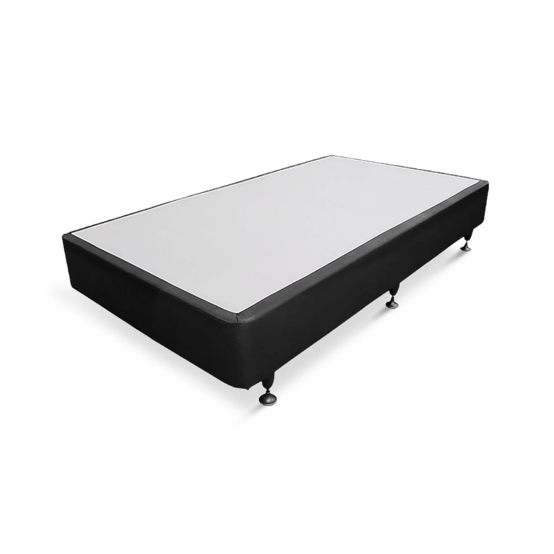 Vinson Fabric Single Bed Base - Black - Image 9