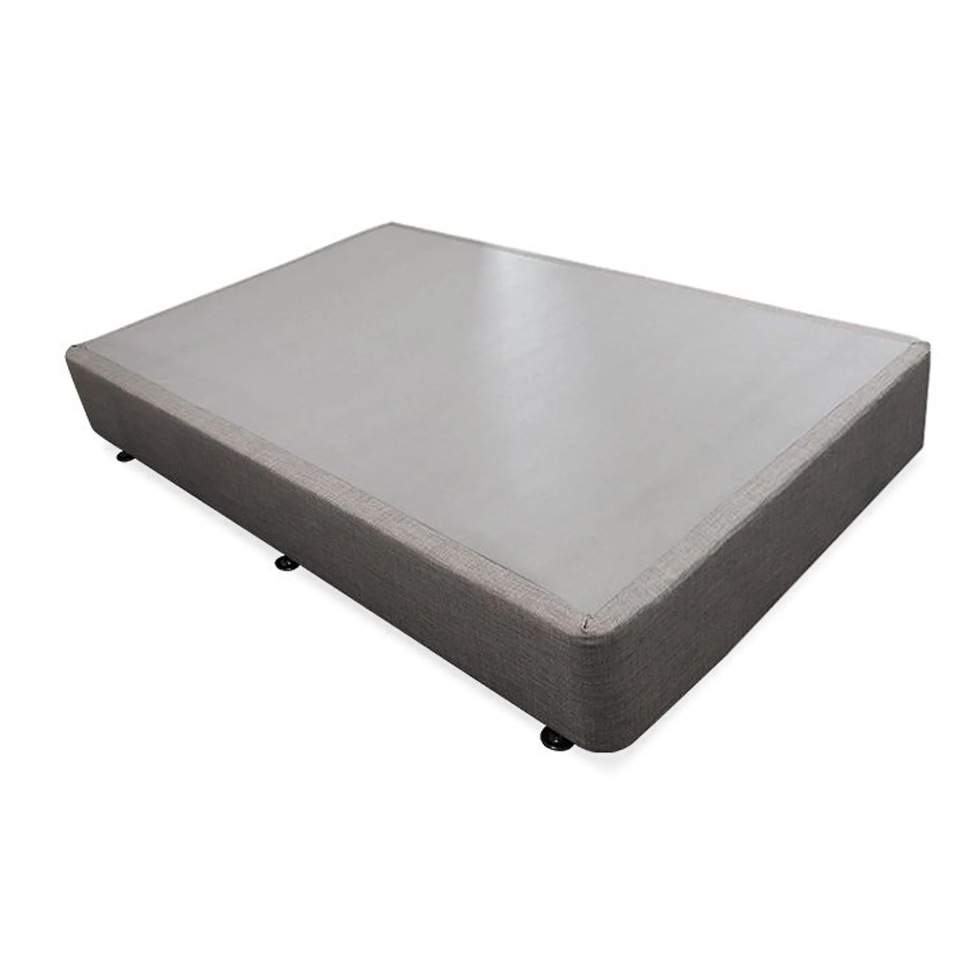 Vinson Fabric Single Bed Base - Grey - Image 5