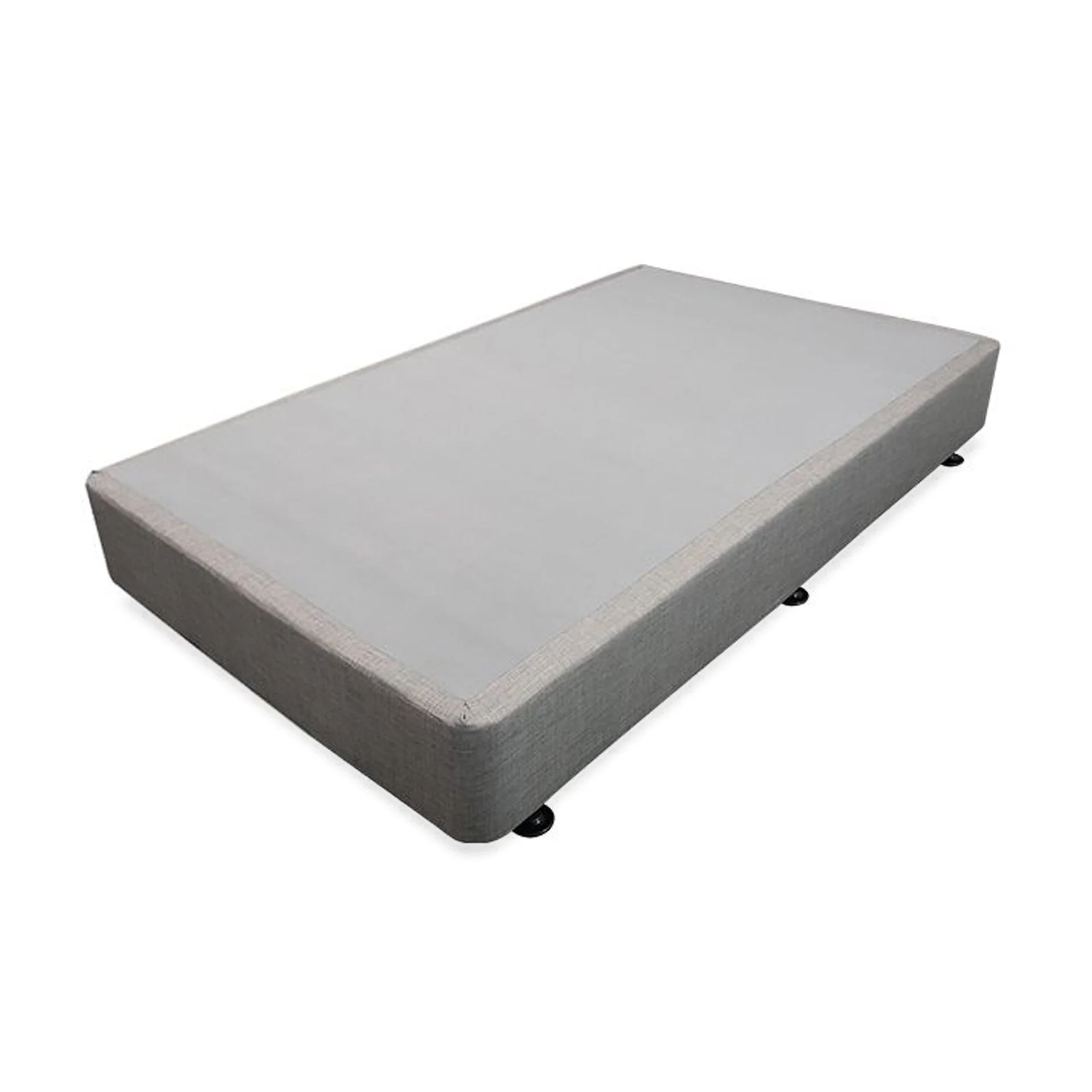 Vinson Fabric Single Bed Base - Grey - Image 7