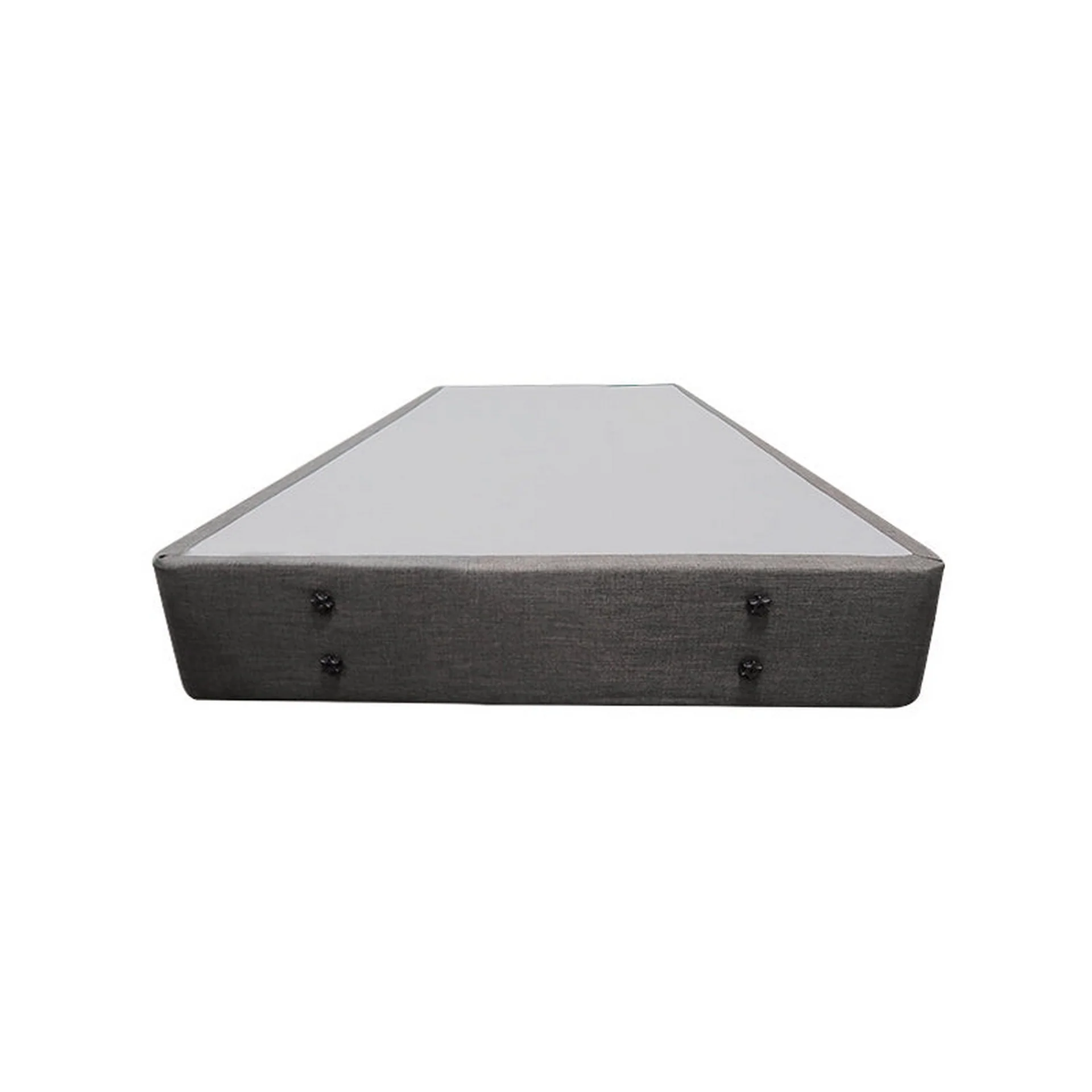 Vinson Fabric Single Bed Base - Slate