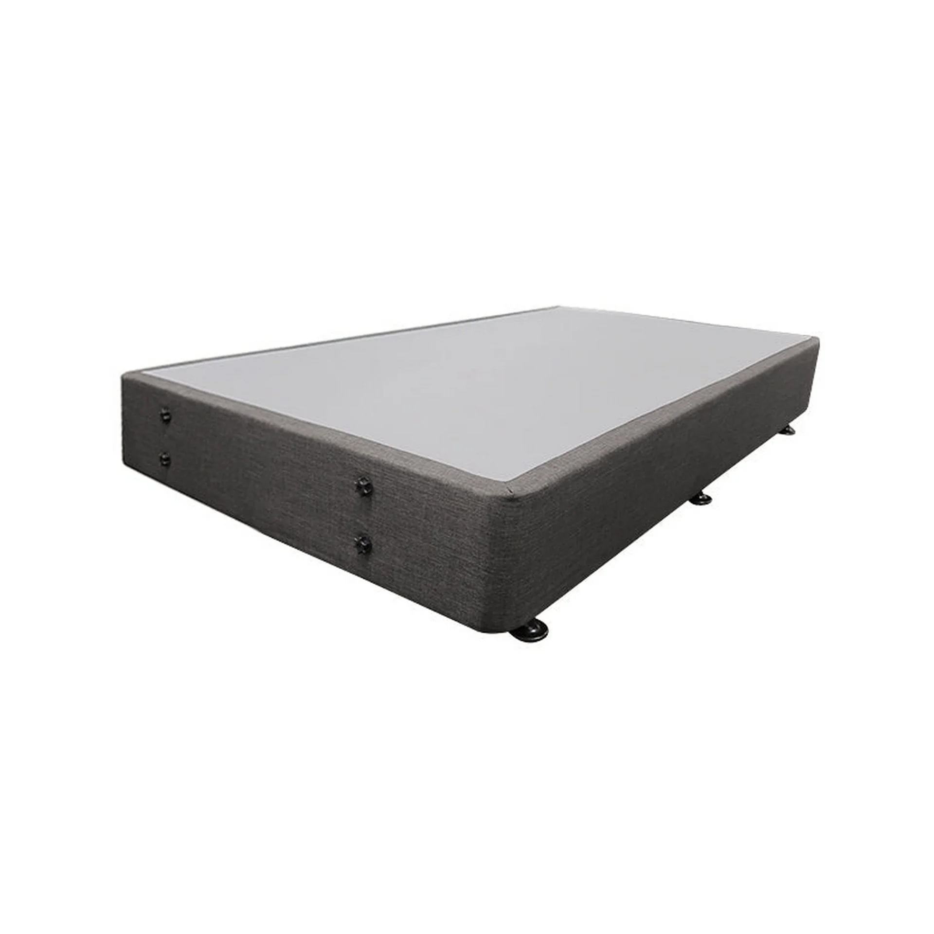 Vinson Fabric Single Bed Base - Slate - Image 3
