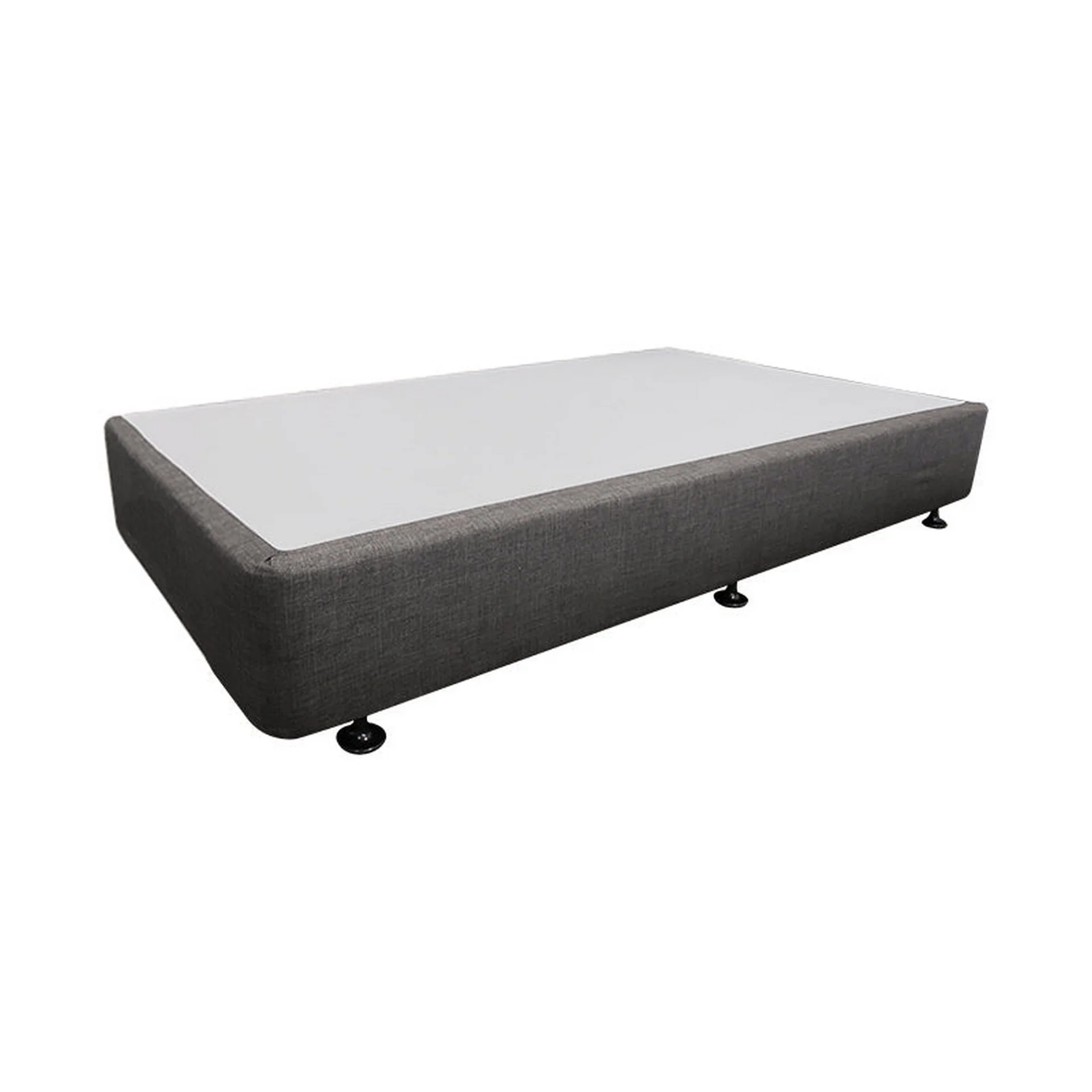 Vinson Fabric Single Bed Base - Slate - Image 5