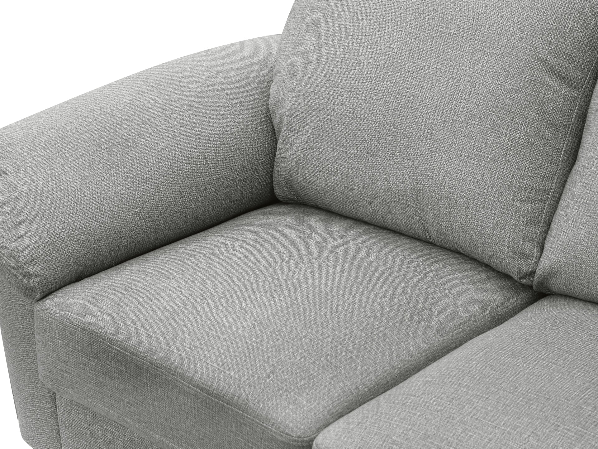 Visalia 2 Seater Sofa - Dark Grey - Image 4