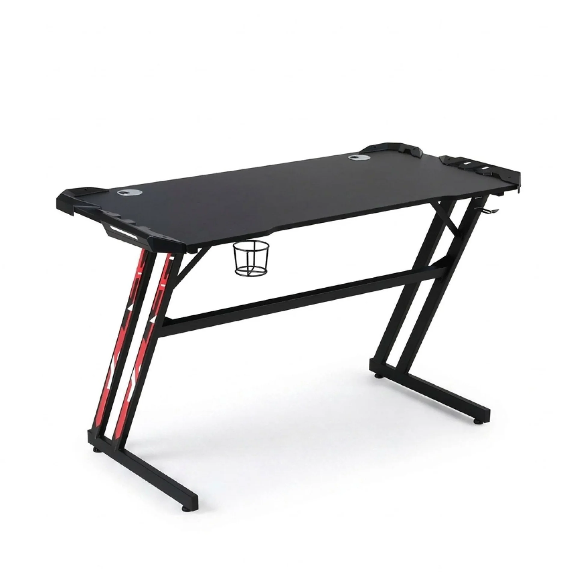 Vortex 120cm Gaming Desk - Carbon Black - Image 5