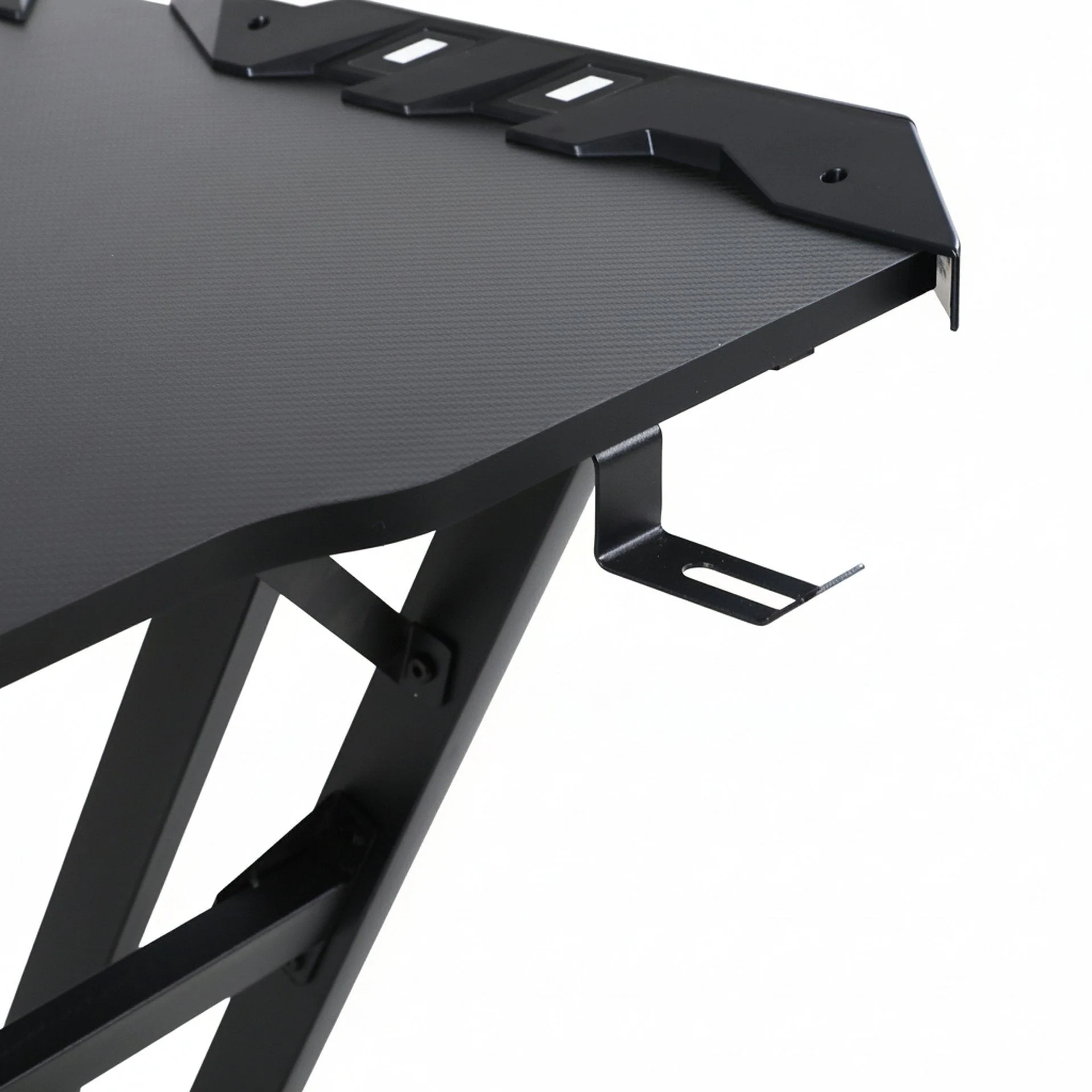 Vortex 120cm Gaming Desk - Carbon Black - Image 8