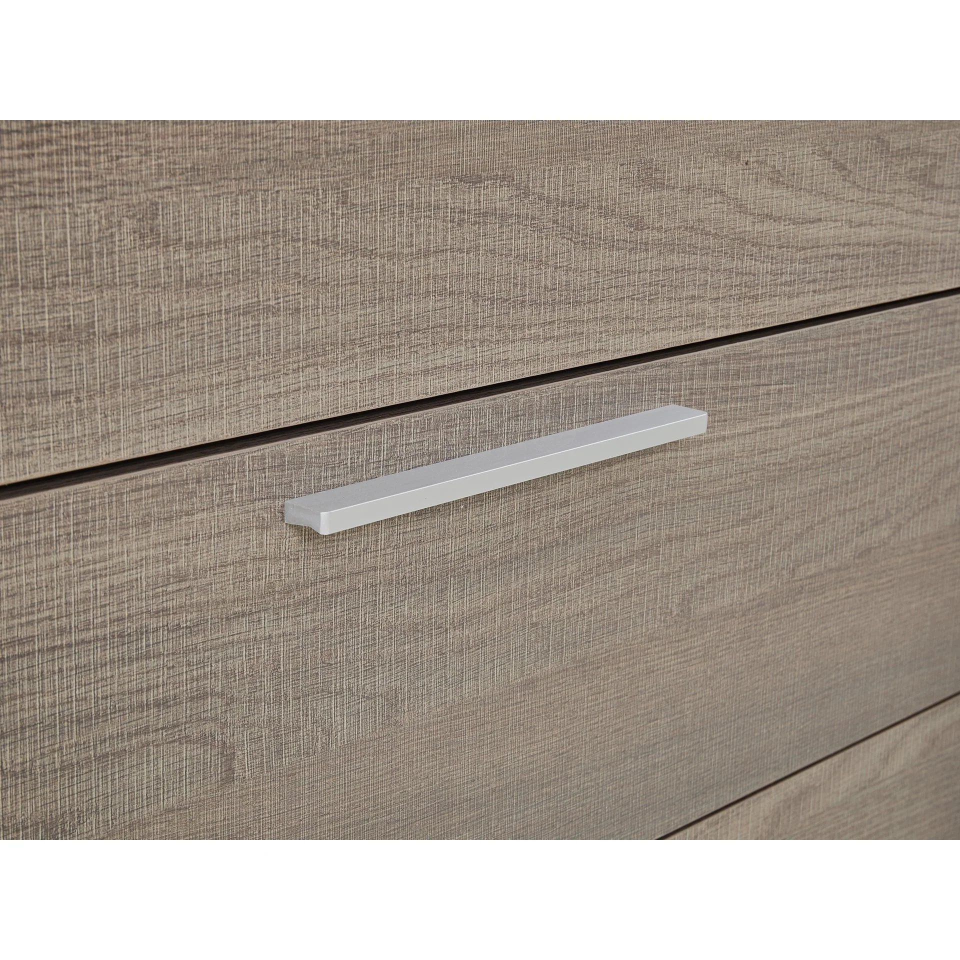 Waipoua 5 Drawer Tallboy - Grey Oak - Image 15