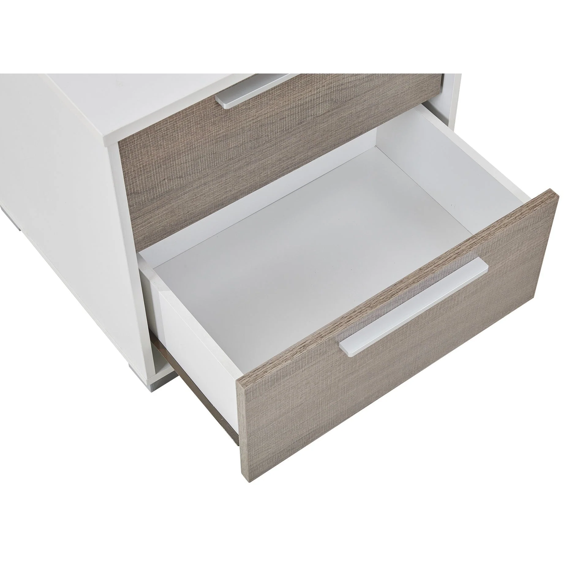 Waipoua Bedside Table Nightstand - Grey Oak - Image 12