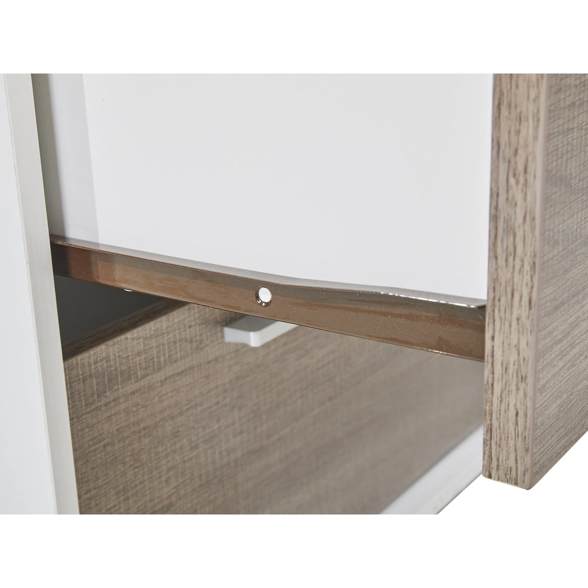 Waipoua Bedside Table Nightstand - Grey Oak - Image 15
