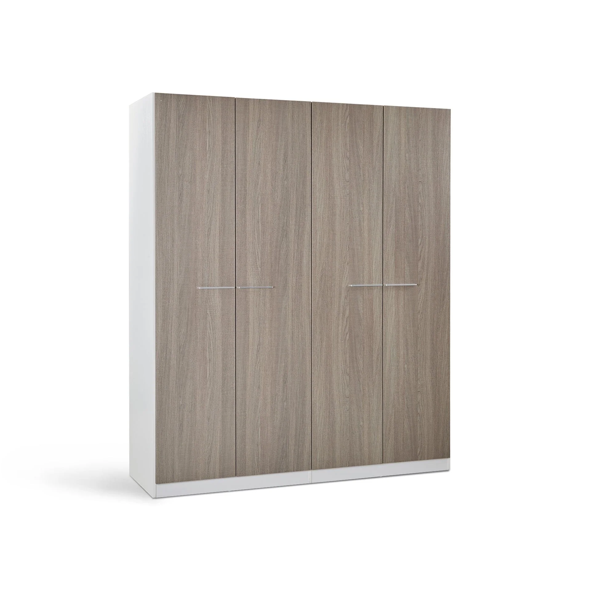 Waipoua Wooden Wardrobe - Grey Oak - Image 7