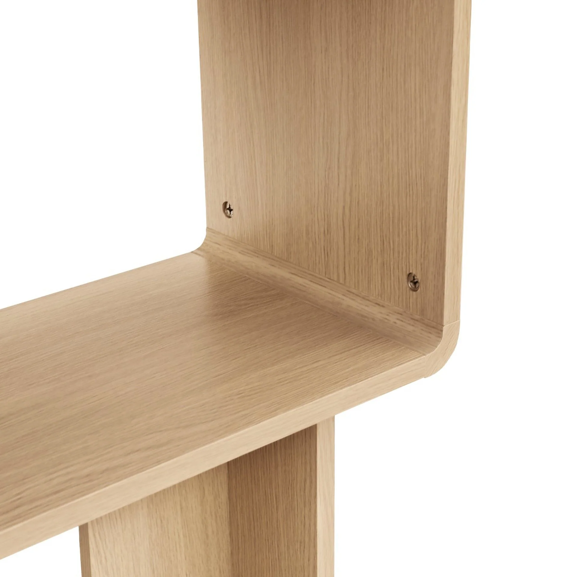Waitoa 3 Tier Storage Shelf - Oak - Image 6