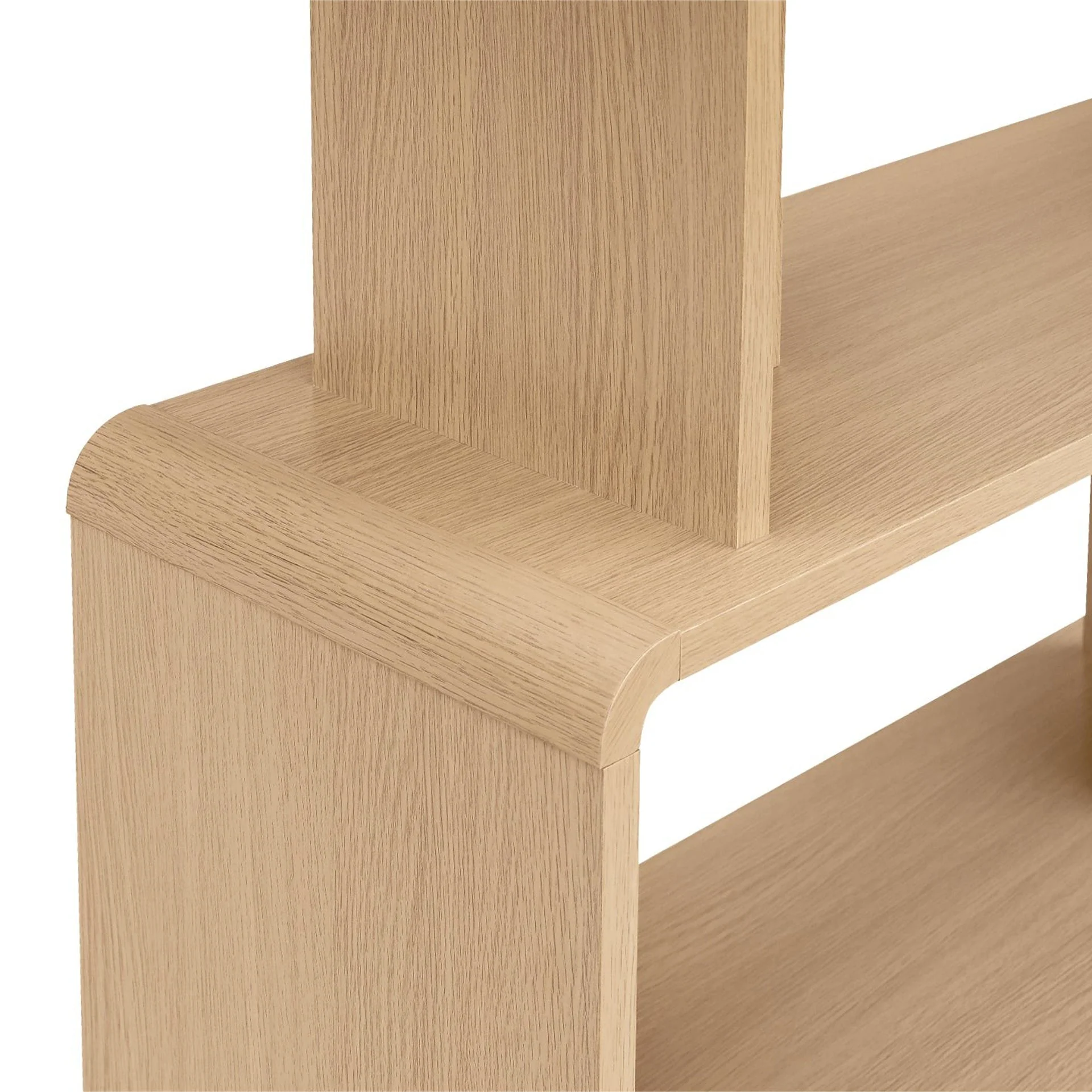 Waitoa 3 Tier Storage Shelf - Oak - Image 7