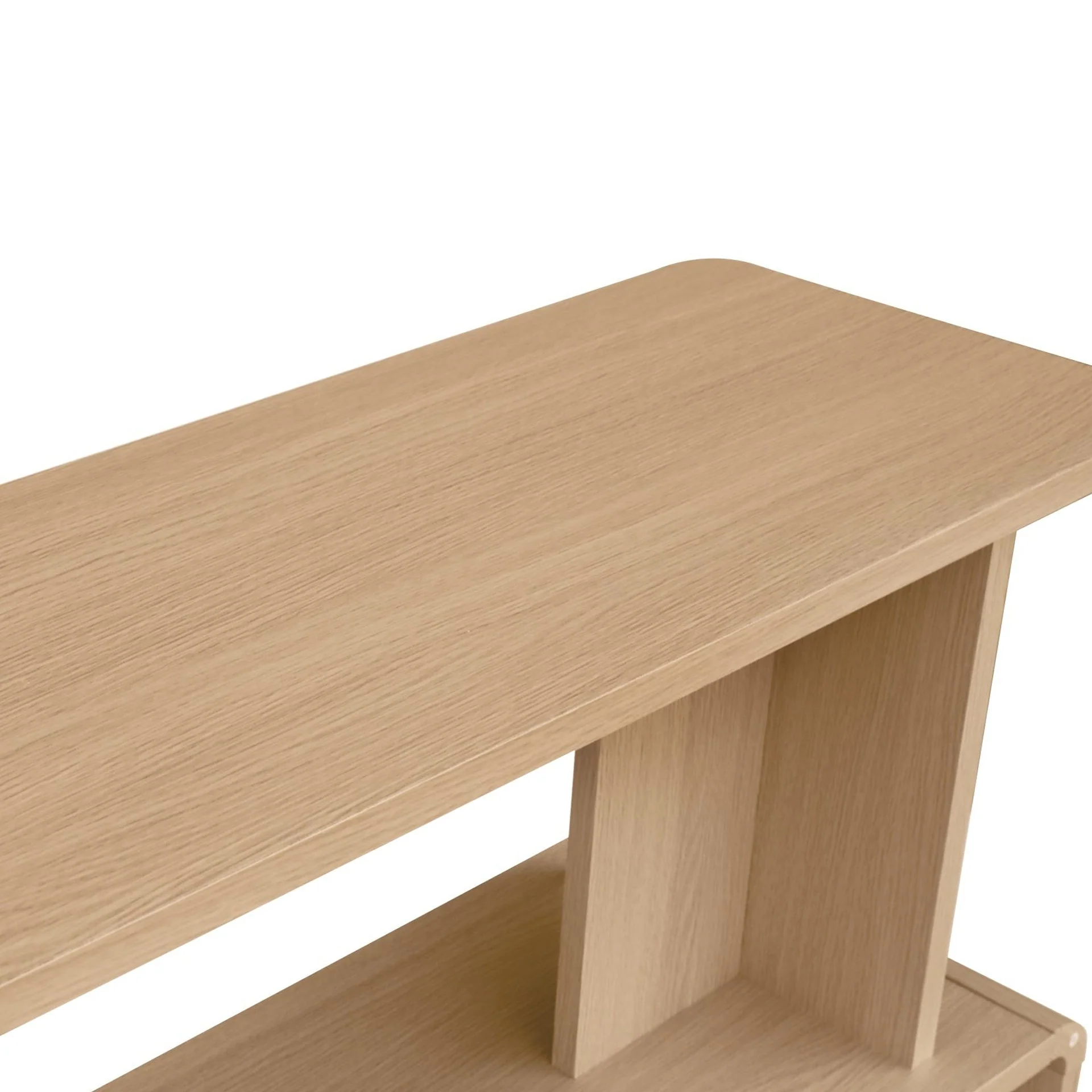 Waitoa 3 Tier Storage Shelf - Oak - Image 8