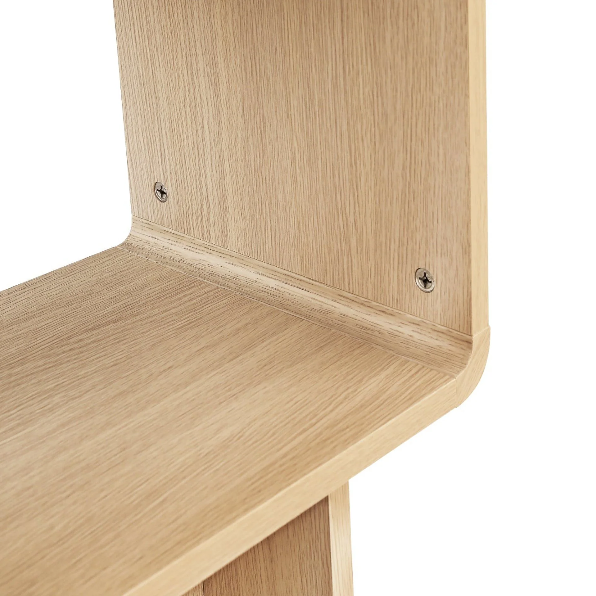 Waitoa 4 Tier Storage Shelf - Oak - Image 8
