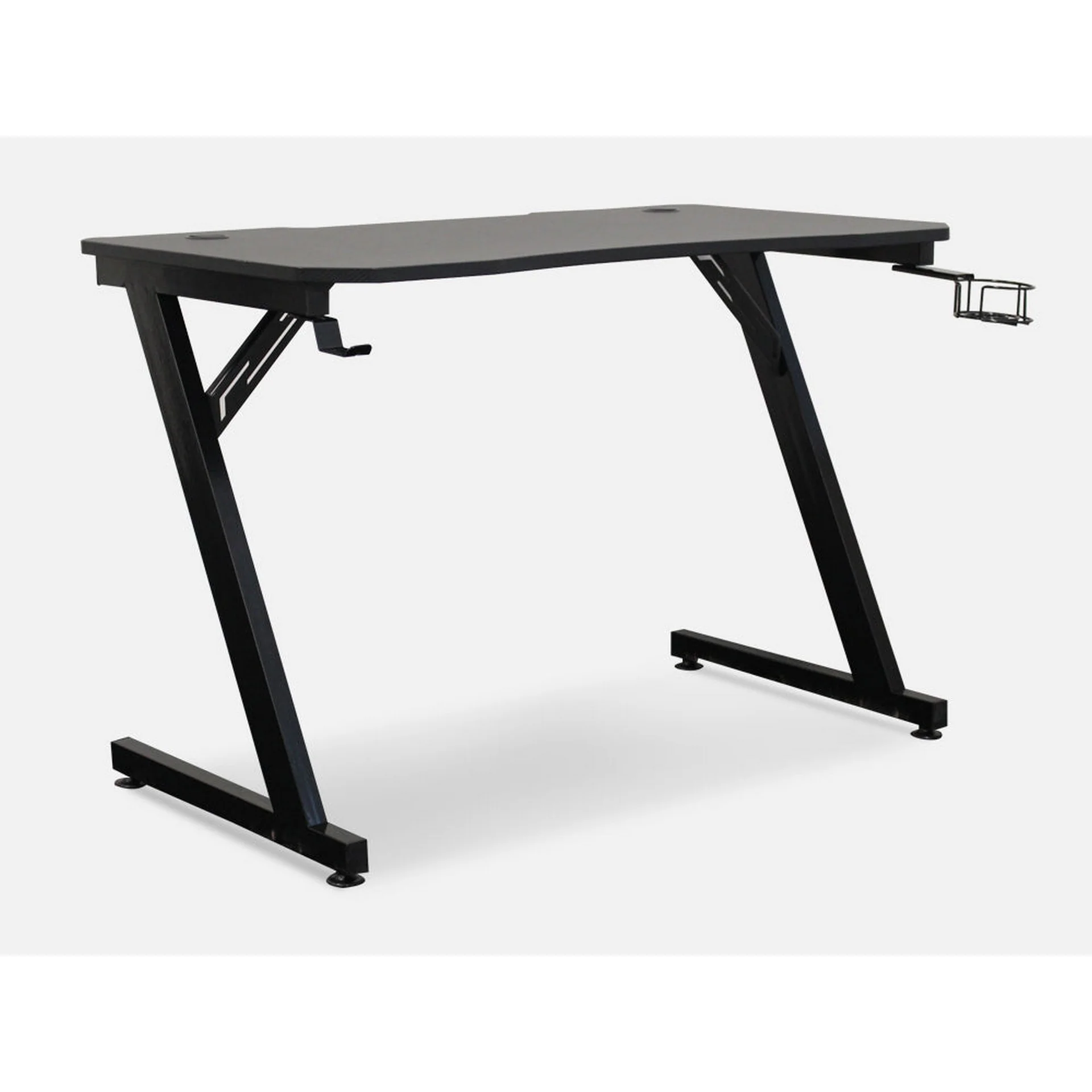 WARRIOR Gaming Desk - BLACK - Image 4
