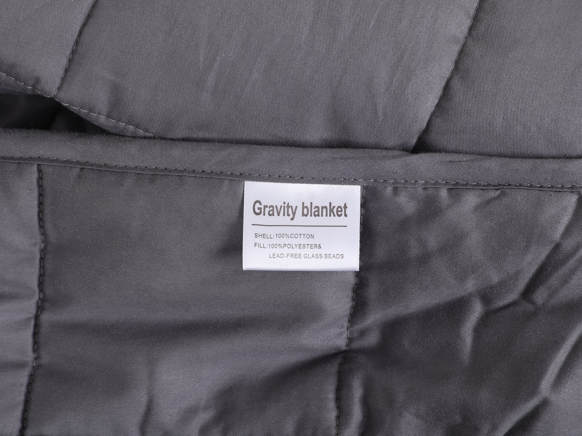 Weighted Blanket 122cm x 183cm 7kg - GREY - Image 13