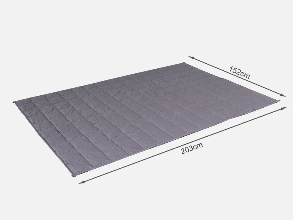Weighted Blanket 152cm x 203cm 9kg - GREY - Image 13