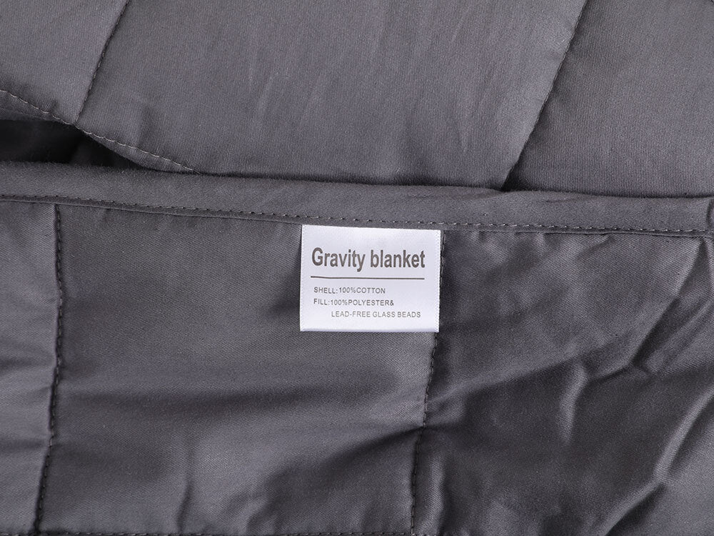 Weighted Blanket 152cm x 203cm 9kg - GREY - Image 15