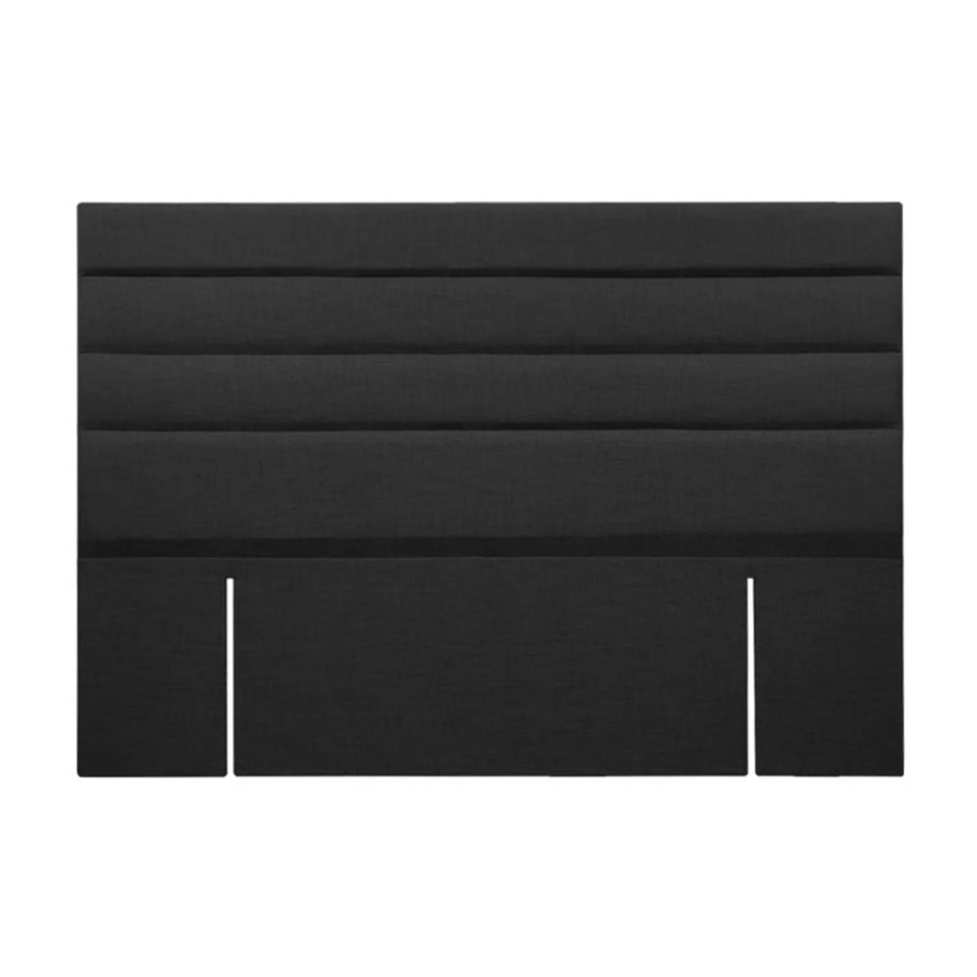 WENDY Upholstered Headboard California King - BLACK - Image 2