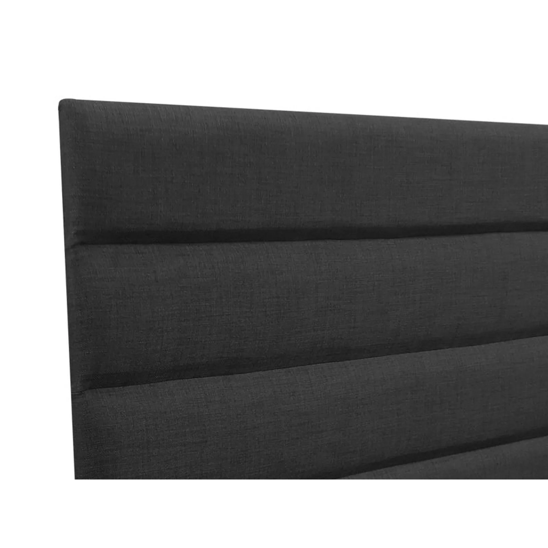 WENDY Upholstered Headboard California King - BLACK - Image 3