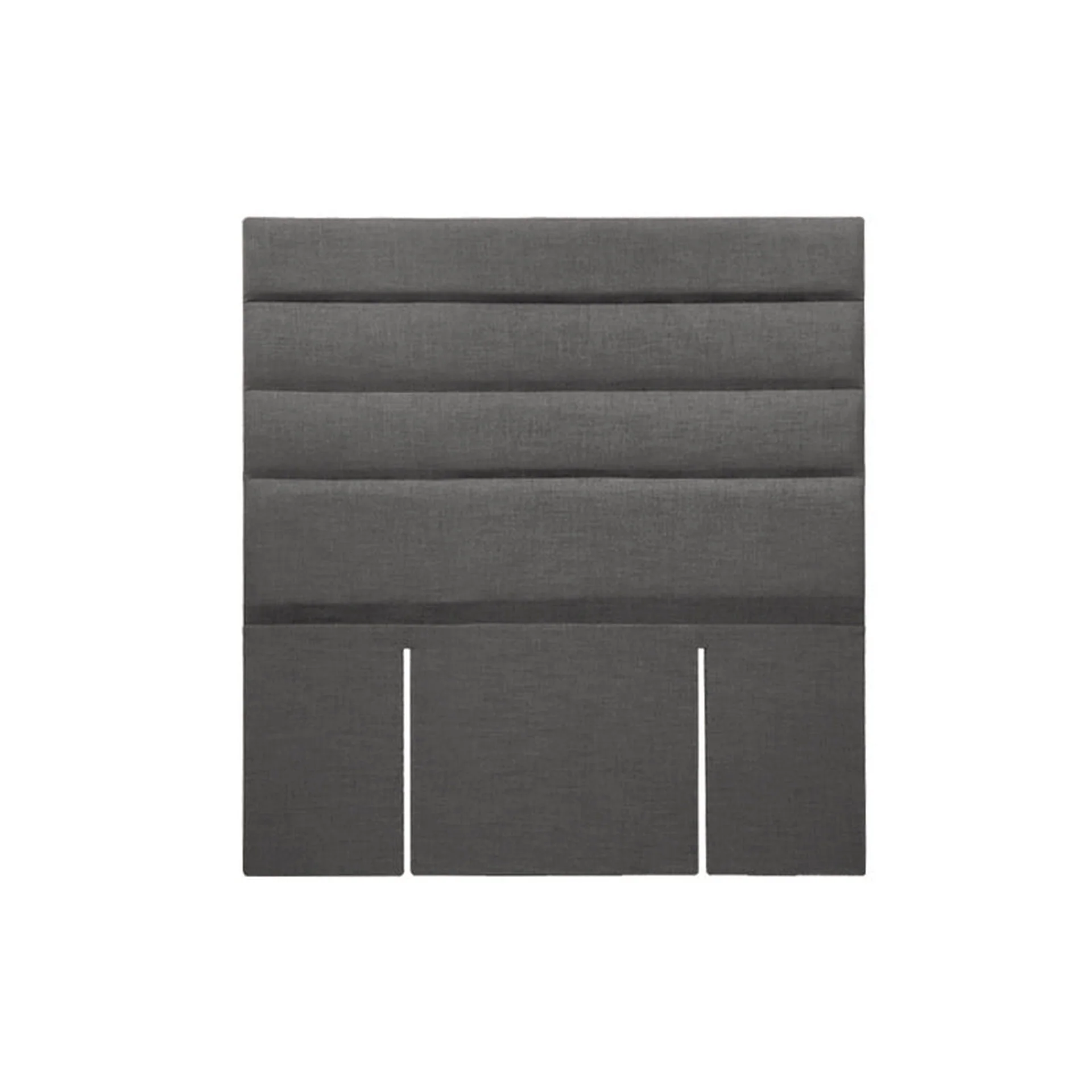 WENDY Upholstered Headboard King Single - SLATE - Image 5