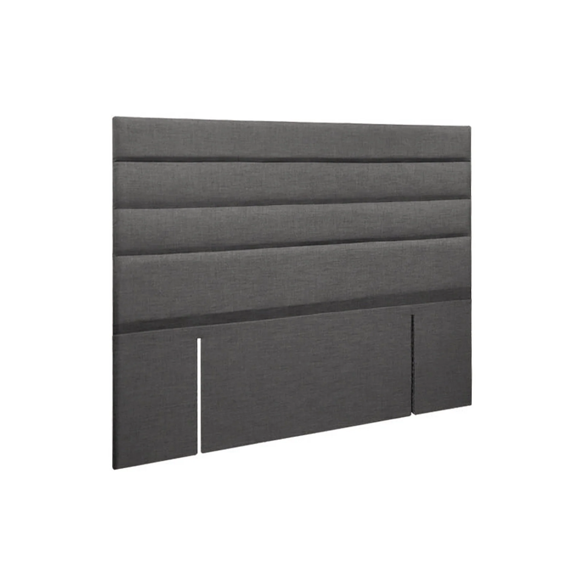 WENDY Upholstered Headboard Queen - SLATE - Image 5