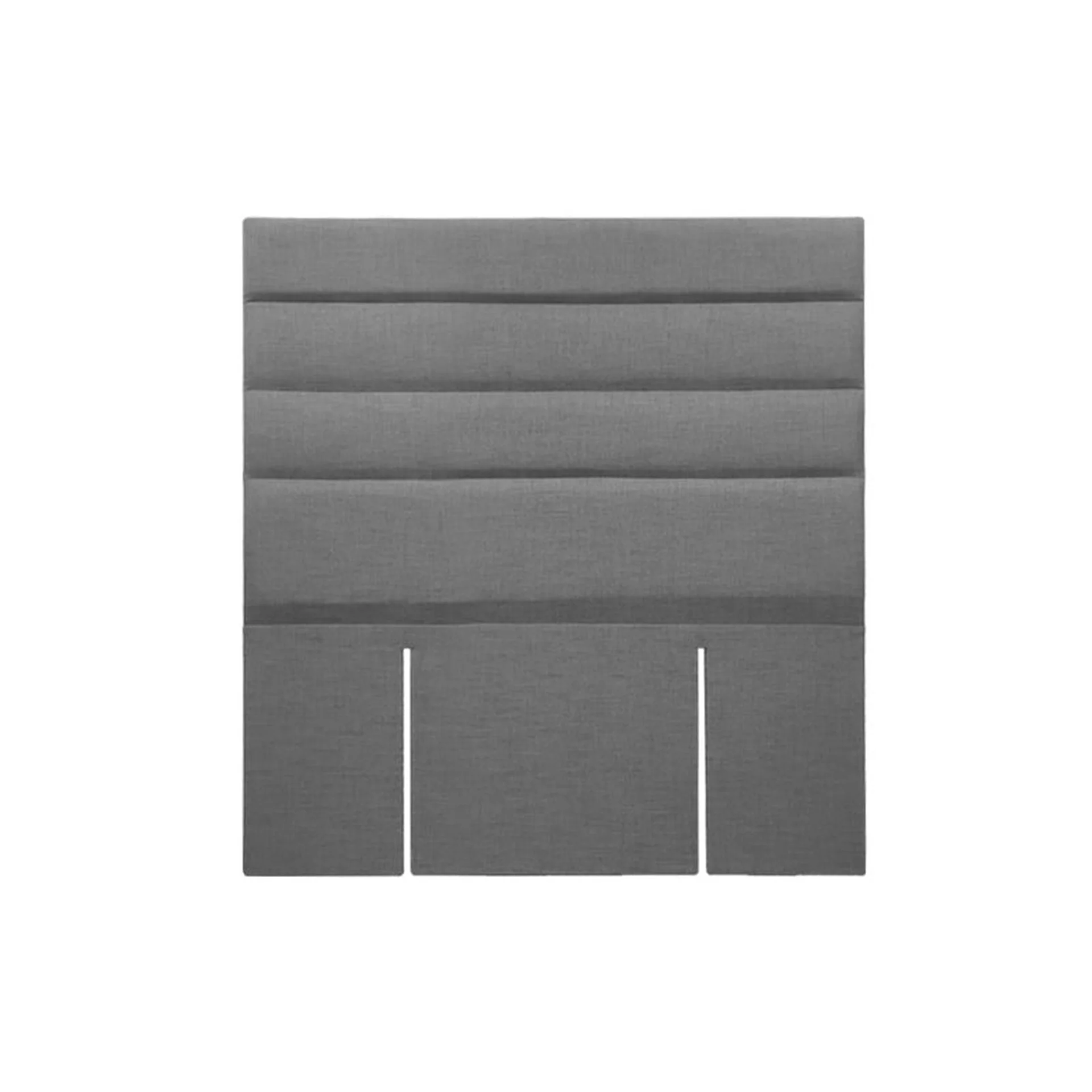 WENDY Upholstered Headboard Single - GREY - Image 4