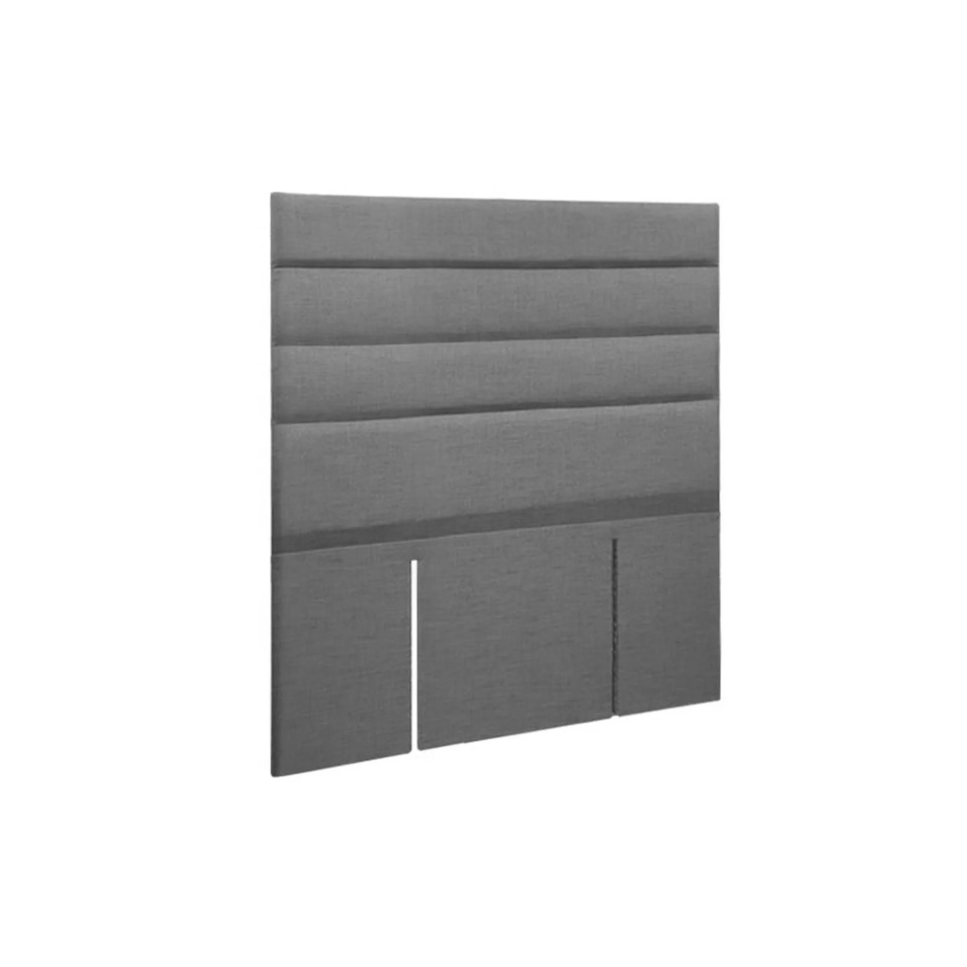 WENDY Upholstered Headboard Single - GREY - Image 5