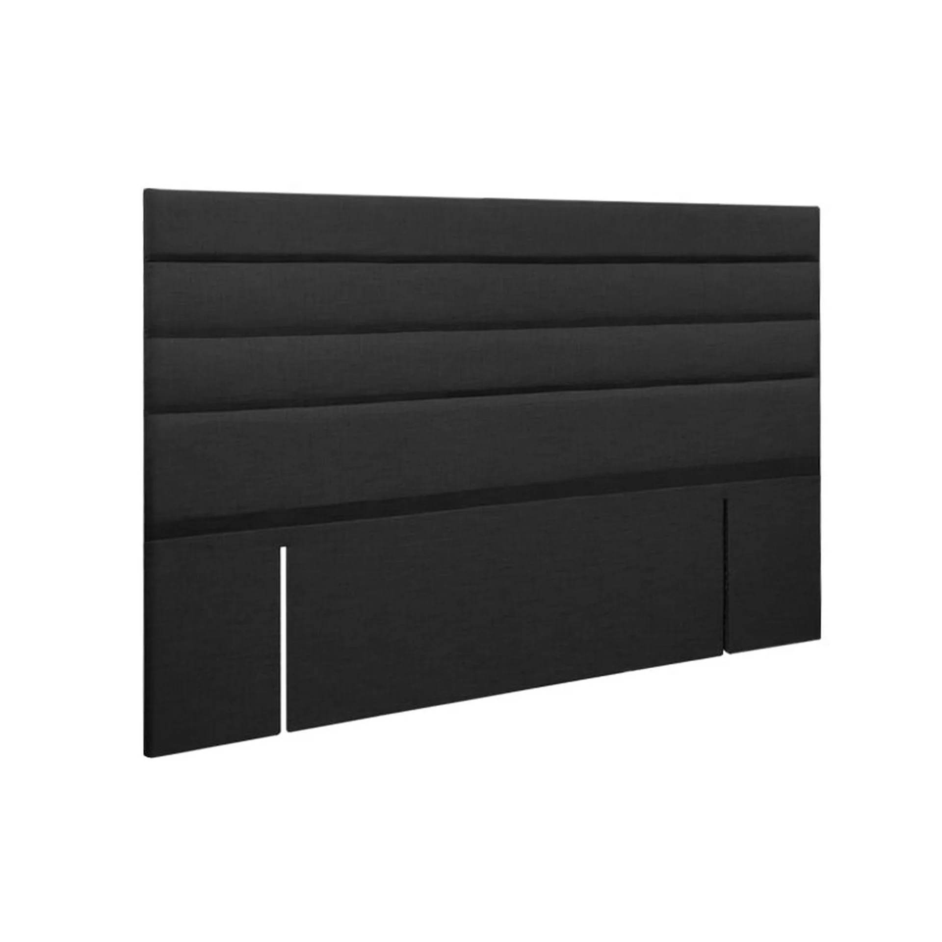 WENDY Upholstered Headboard Super King - BLACK - Image 4