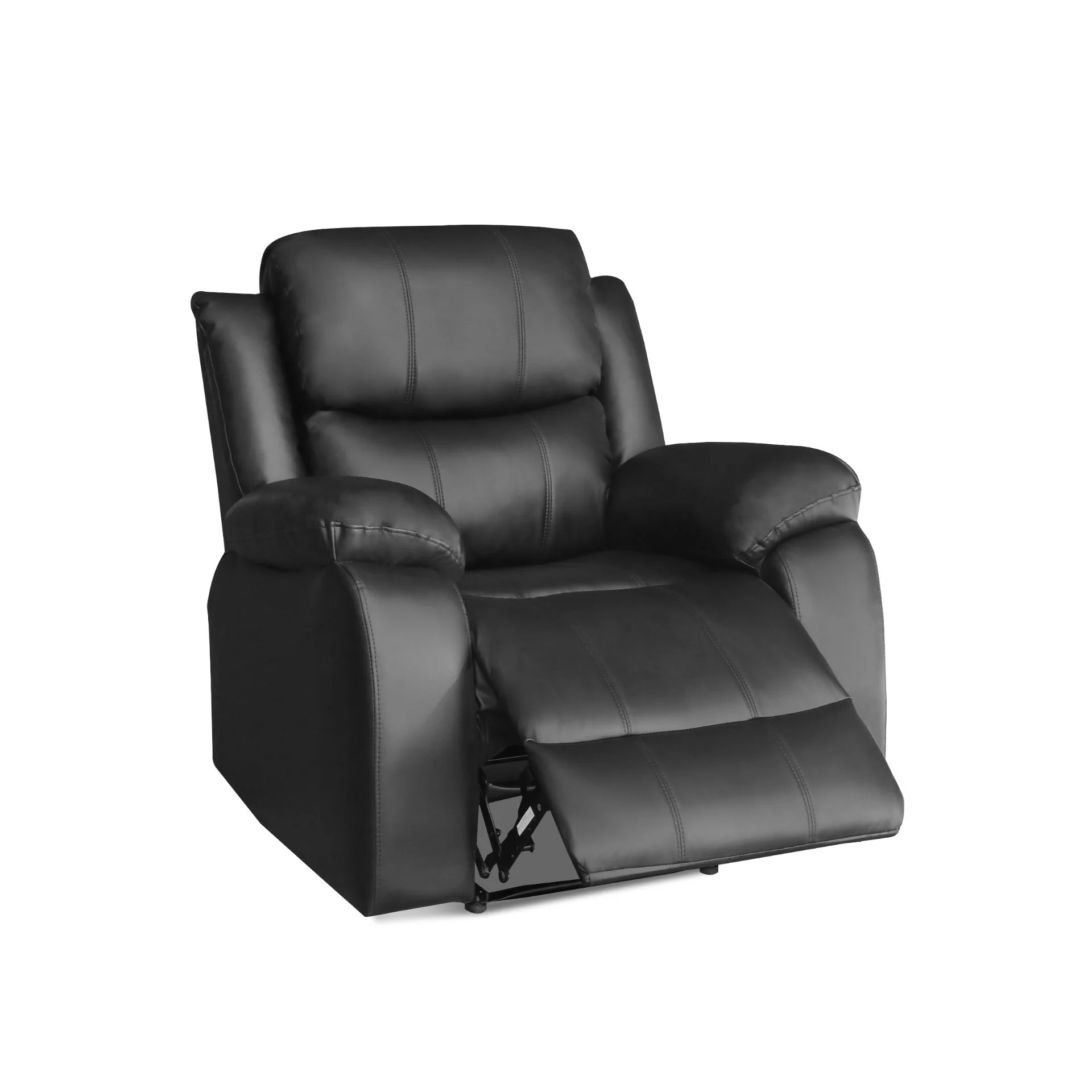 Wilson Manual Recliner Chair - Black - Image 8