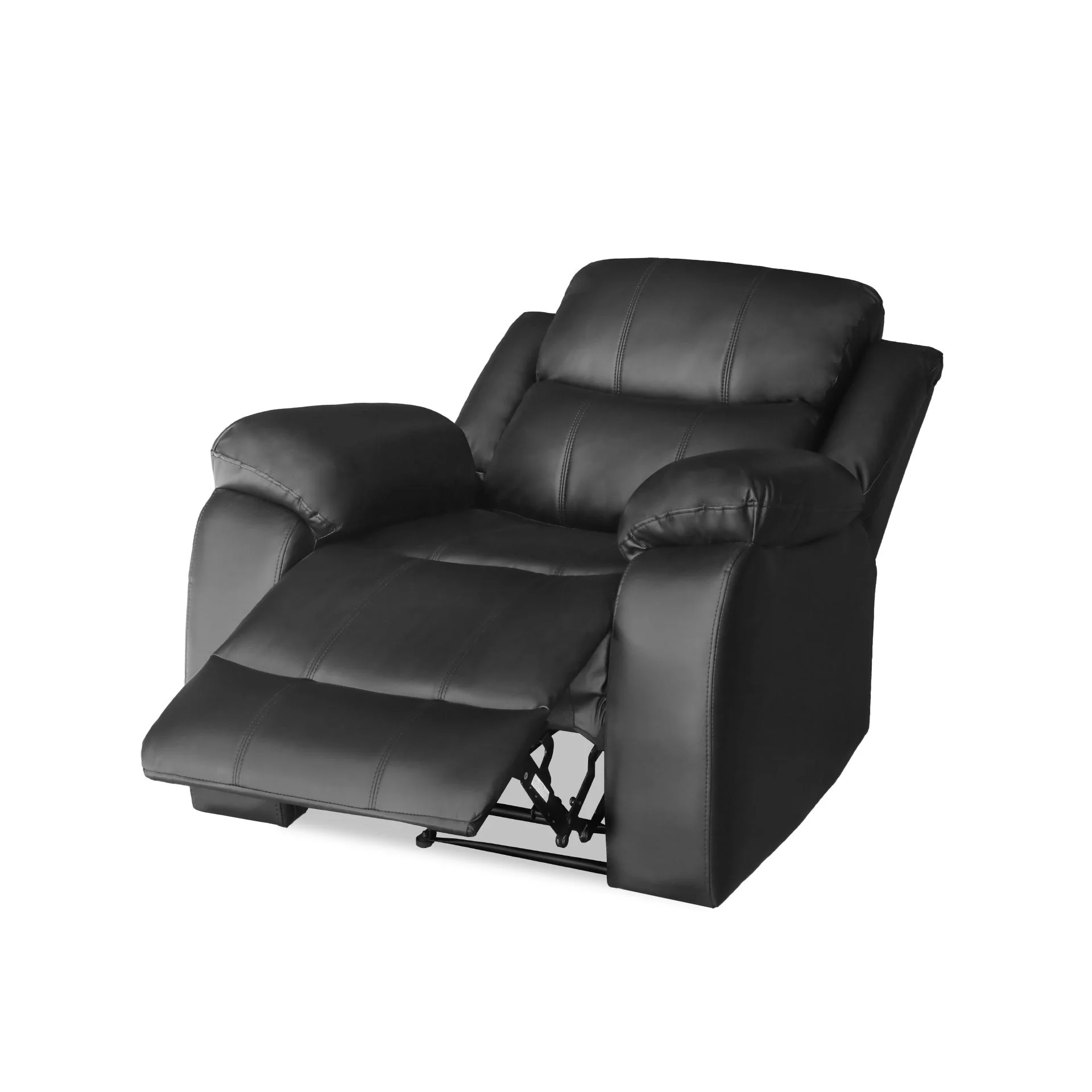 Wilson Manual Recliner Chair - Black - Image 9