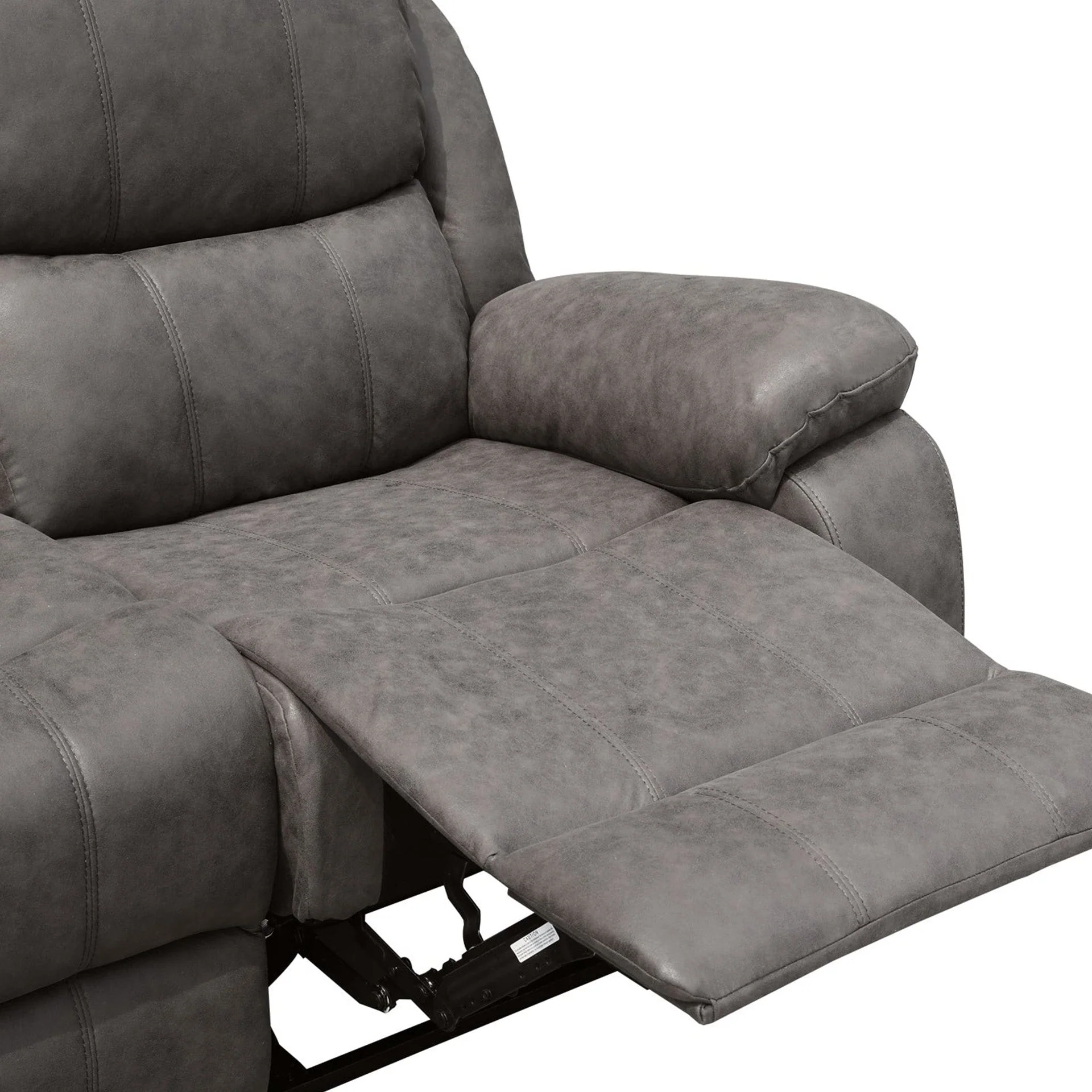 Wilson Manual Recliner Chair - Brown - Image 13