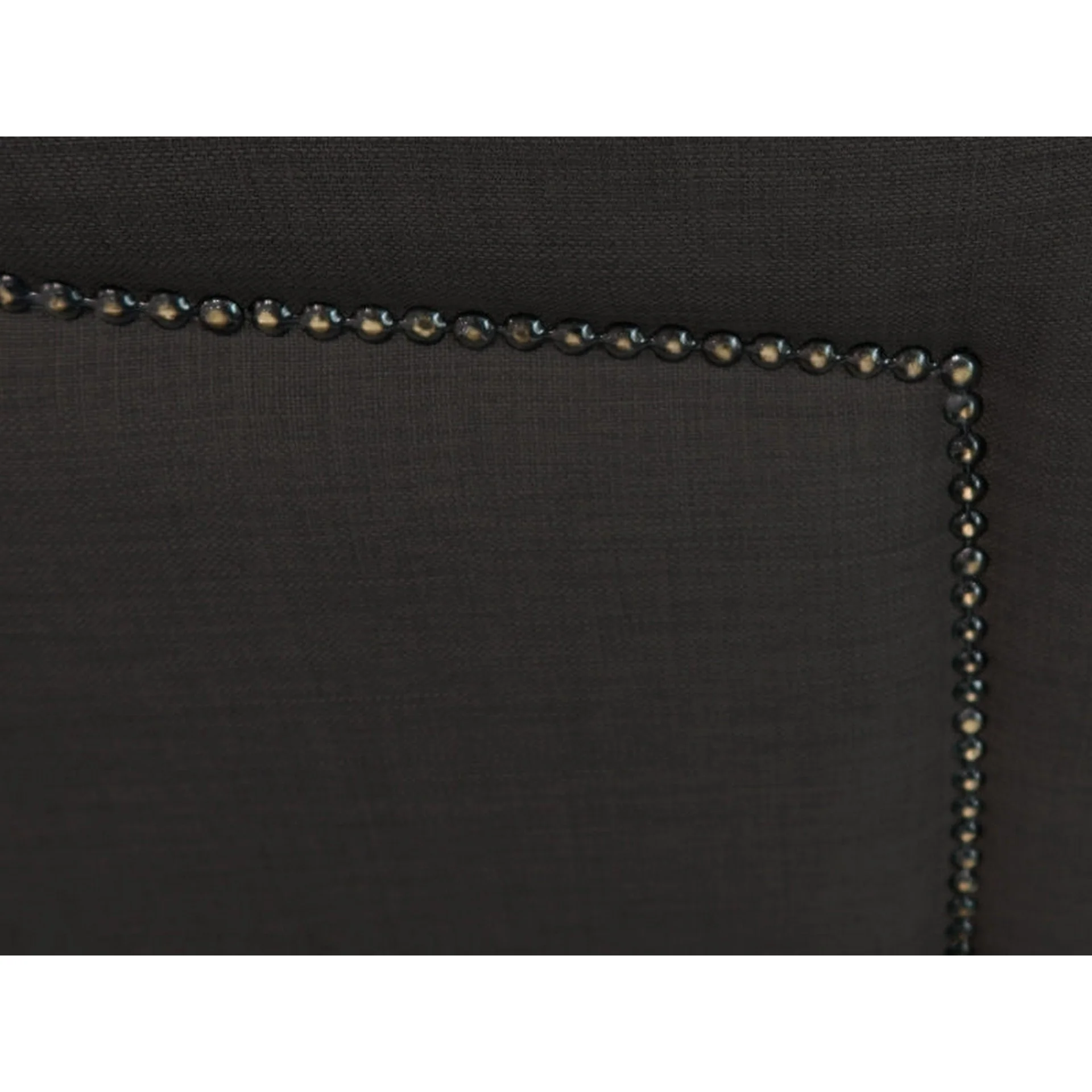 WINSTON Upholstered Headboard California King - BLACK - Image 4