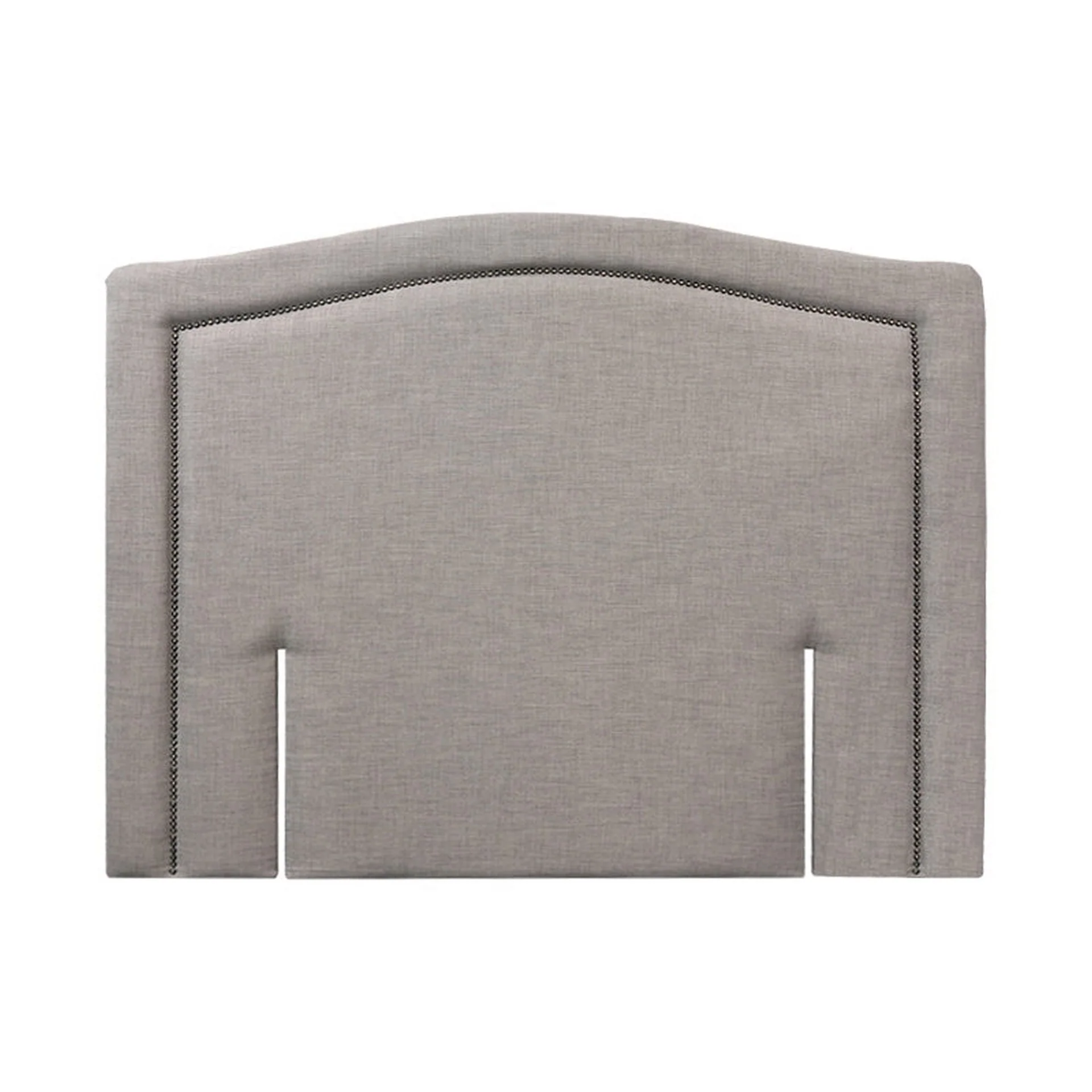 WINSTON Upholstered Headboard King - GREY - Image 2