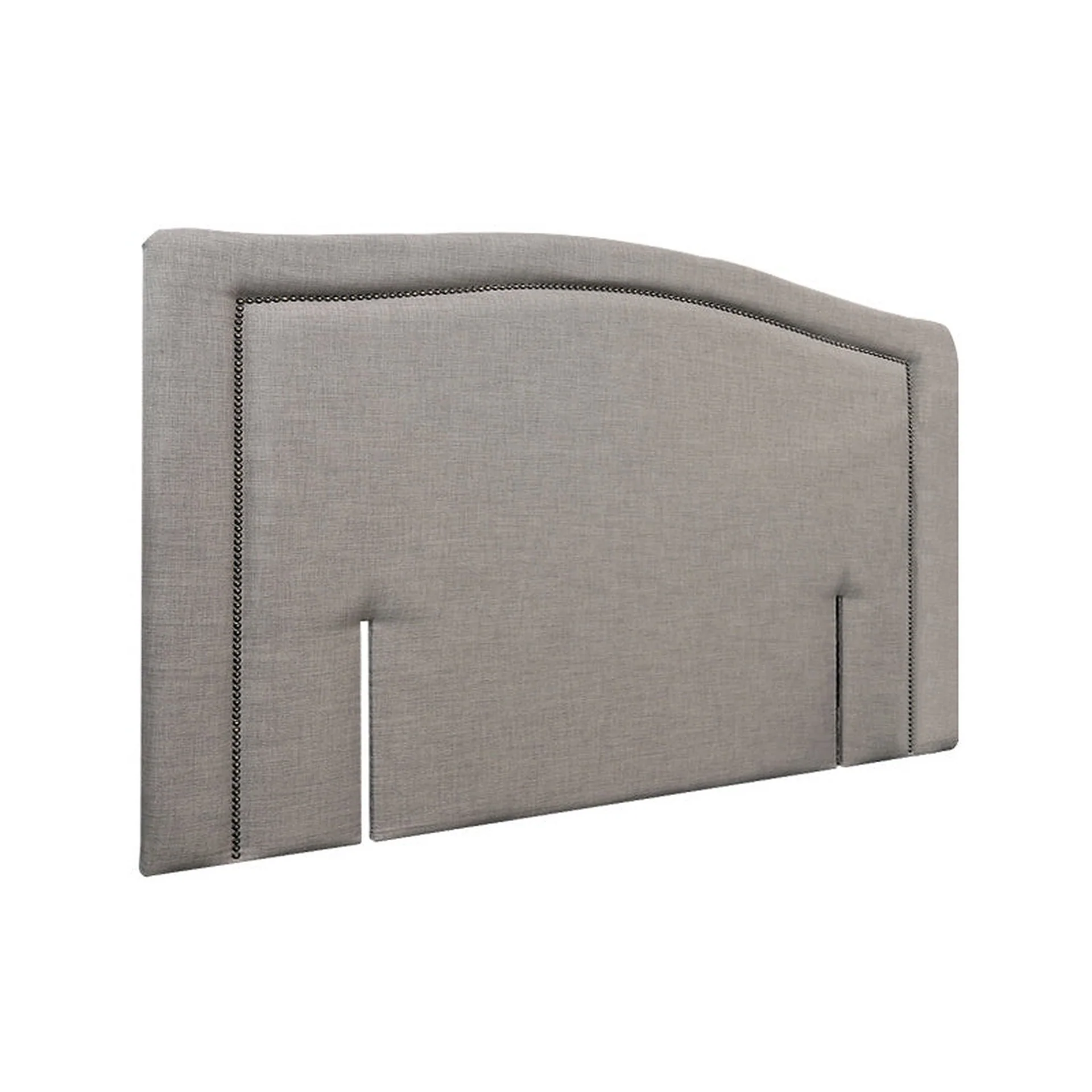 WINSTON Upholstered Headboard King - GREY - Image 8