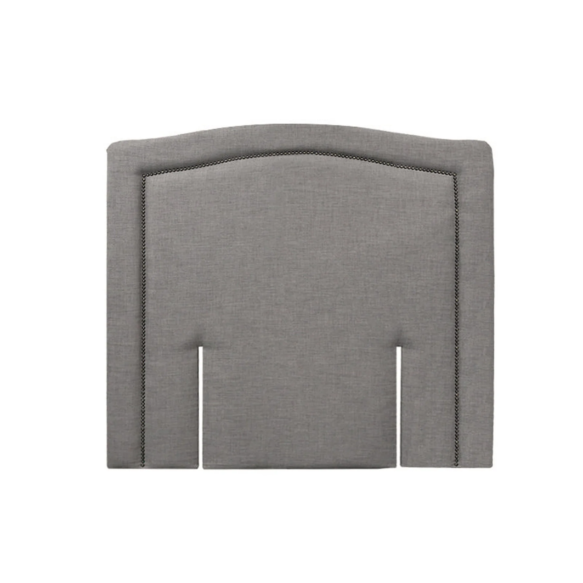 WINSTON Upholstered Headboard King Single - SLATE - Image 8