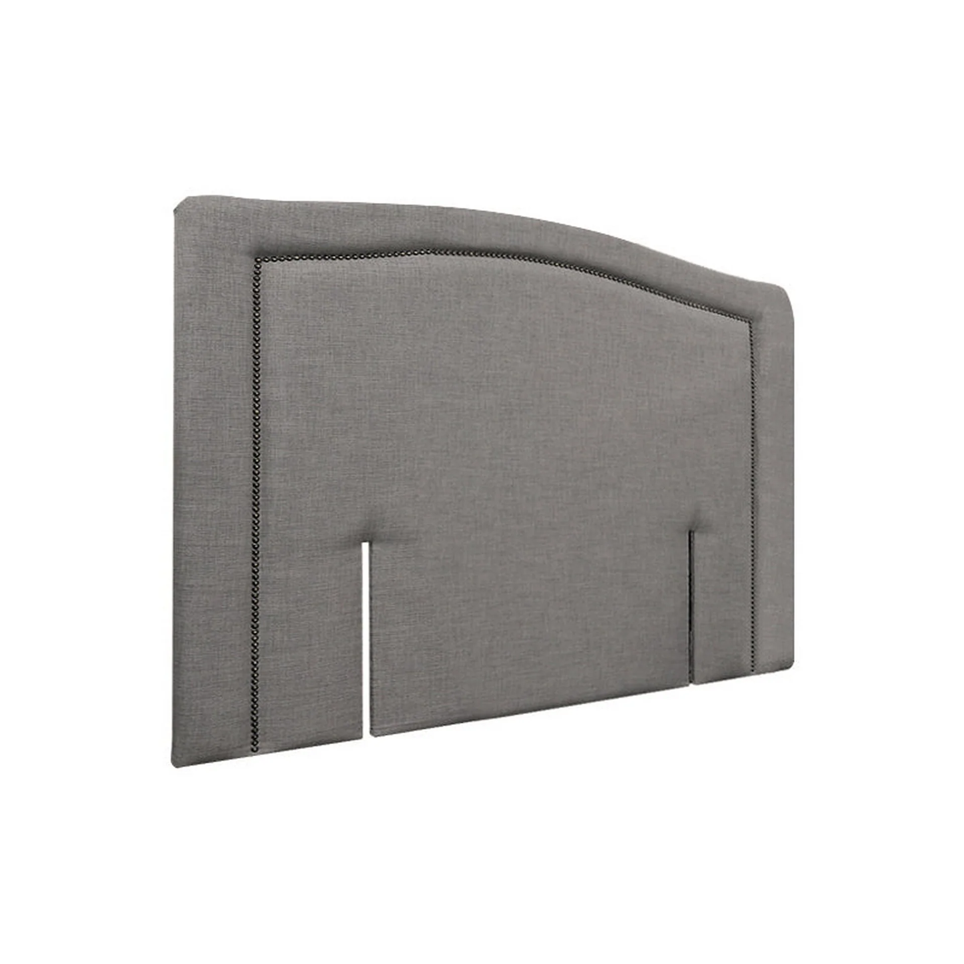 WINSTON Upholstered Headboard Queen - SLATE - Image 5