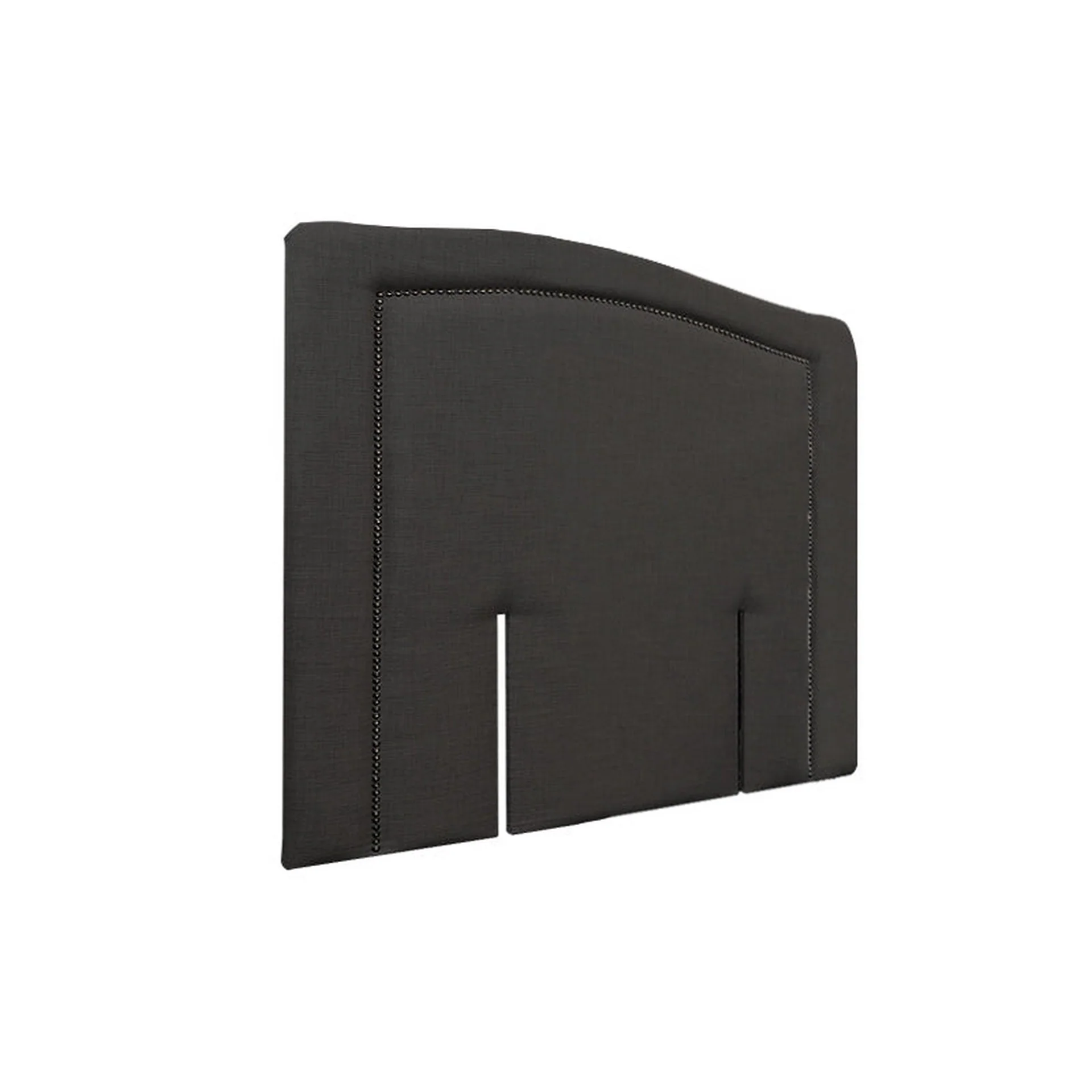 WINSTON Upholstered Headboard Single - BLACK - Image 8
