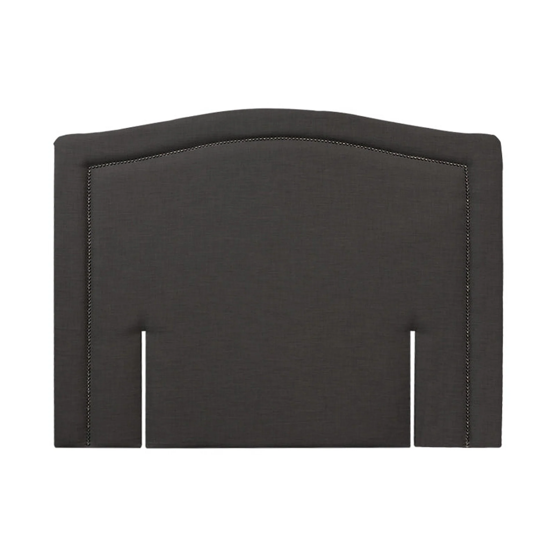 WINSTON Upholstered Headboard Super King - BLACK - Image 7