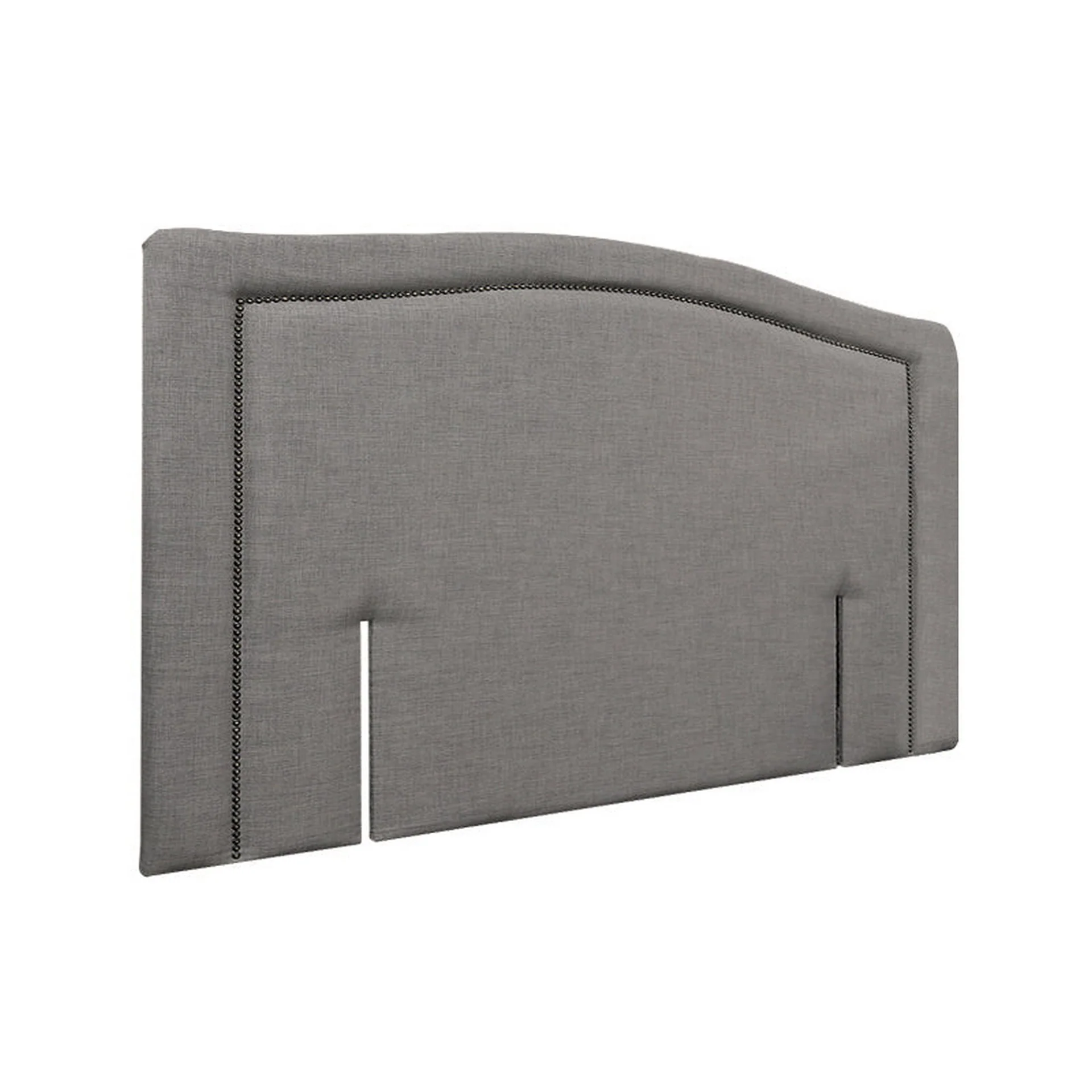 WINSTON Upholstered Headboard Super King - SLATE - Image 3