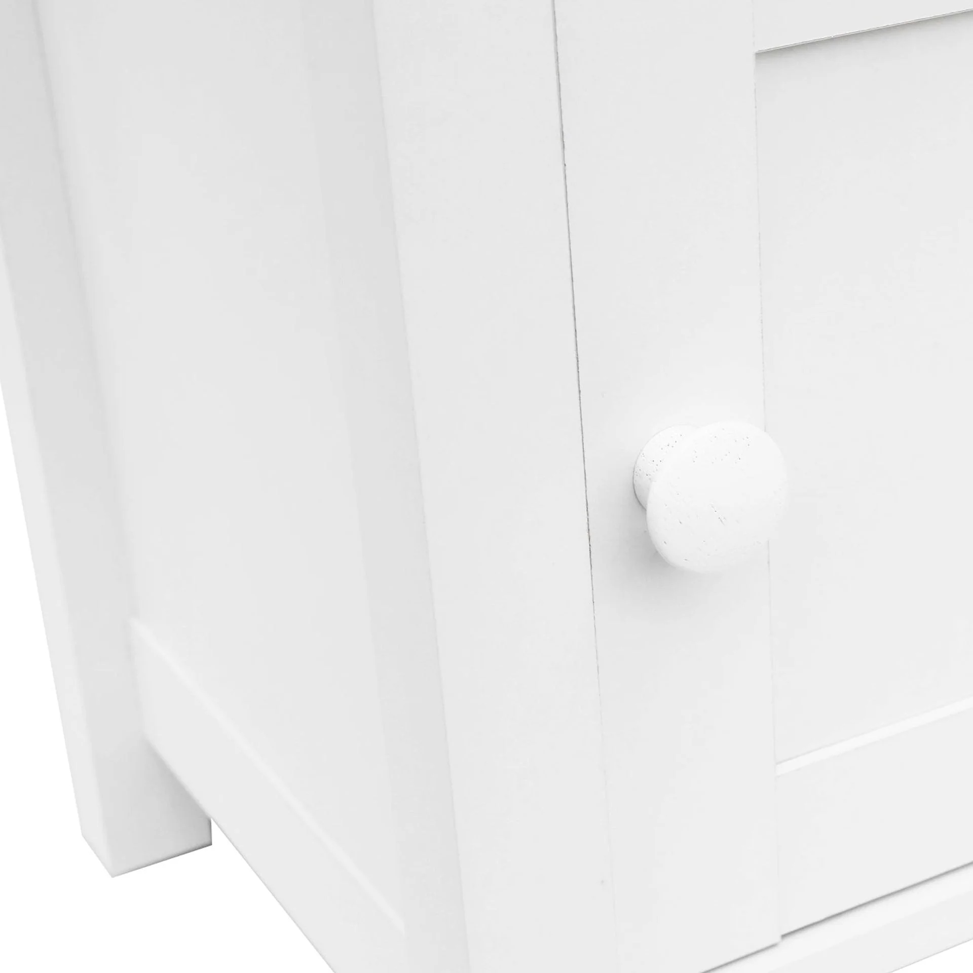 Wister 1 Door Storage Cabinet - White - Image 10