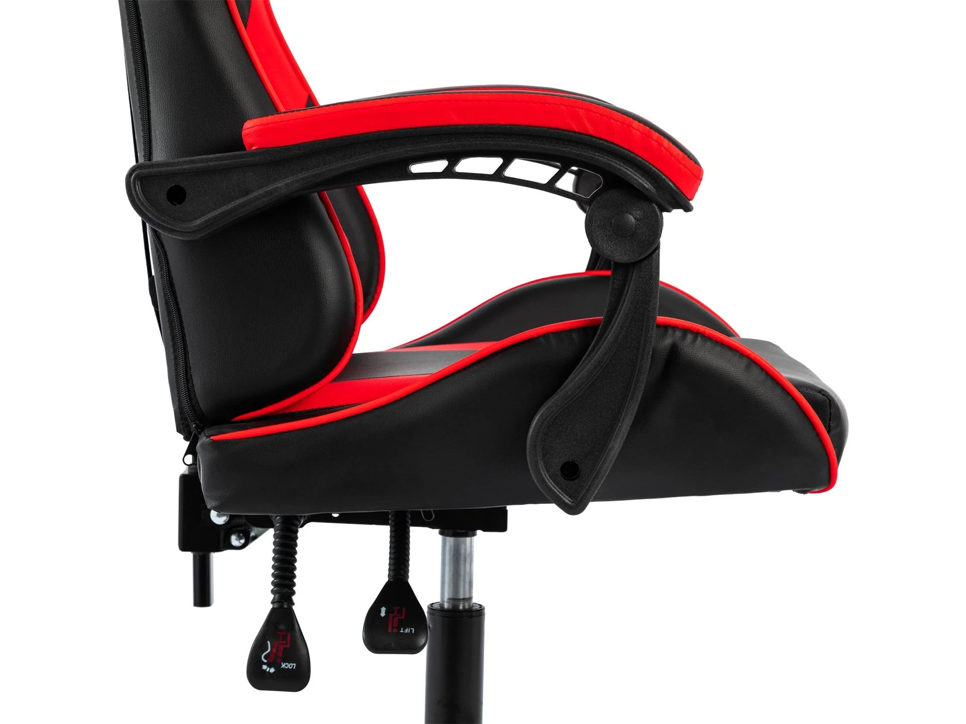 Wizards Gaming Chair - Black + Red - Image 8